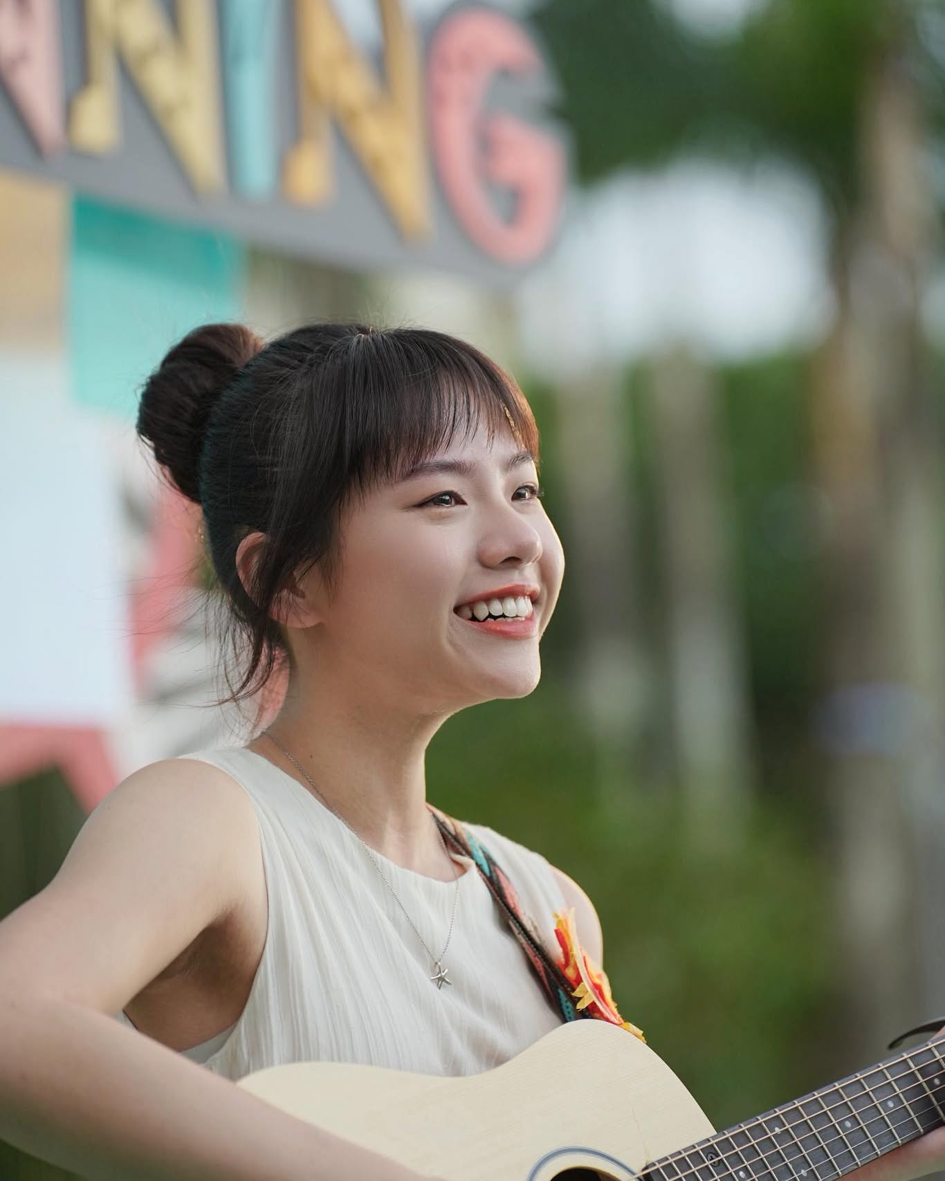 羅晨恩在電影《陽光女子合唱團》中飾演關鍵角色「曾子晴」,戲分雖不多卻很惹人喜愛。(林孝謙IG)