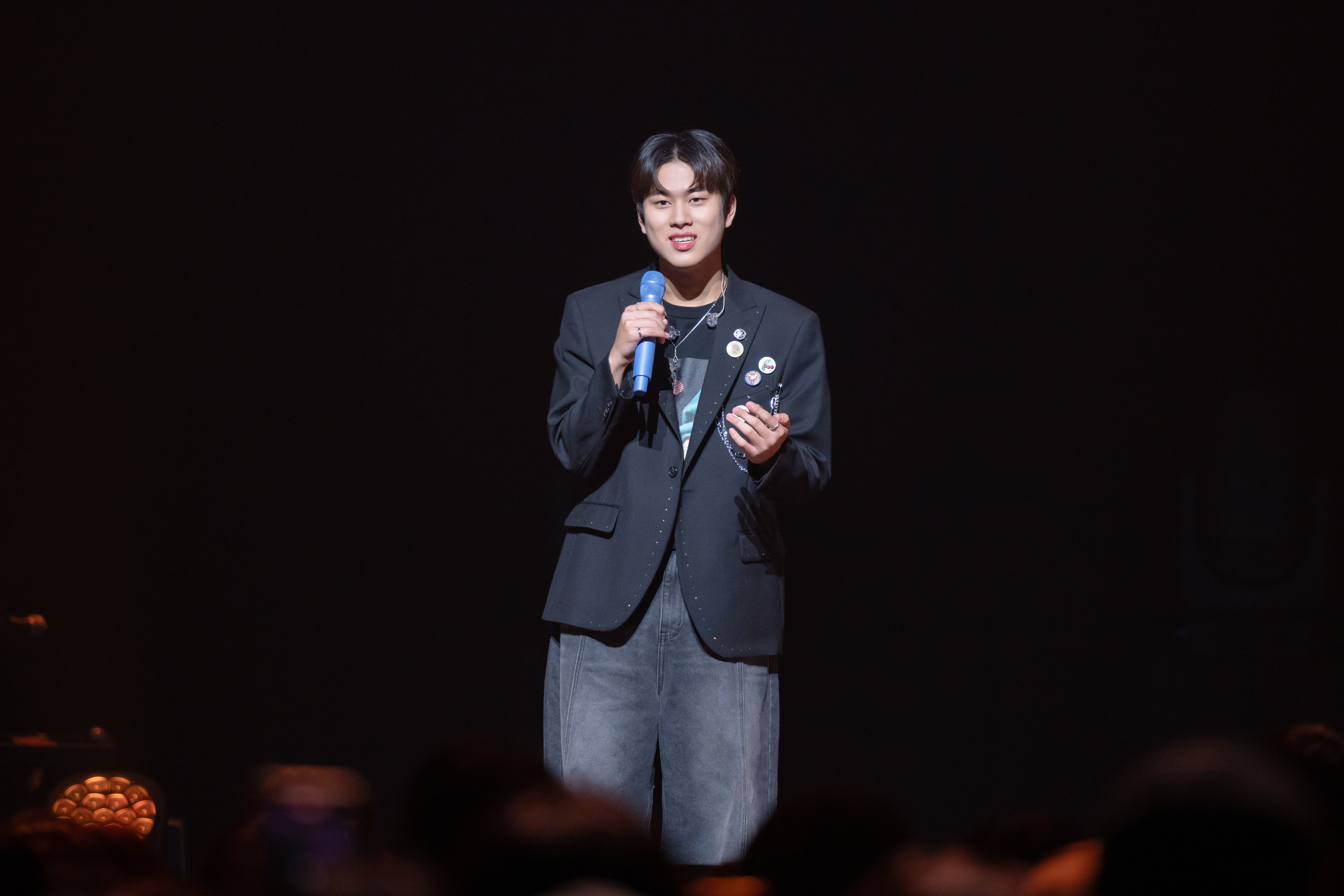 李茂珍首次台灣演唱會唱好唱滿，魅力歌聲迷倒全場。（網銀國際影視提供）