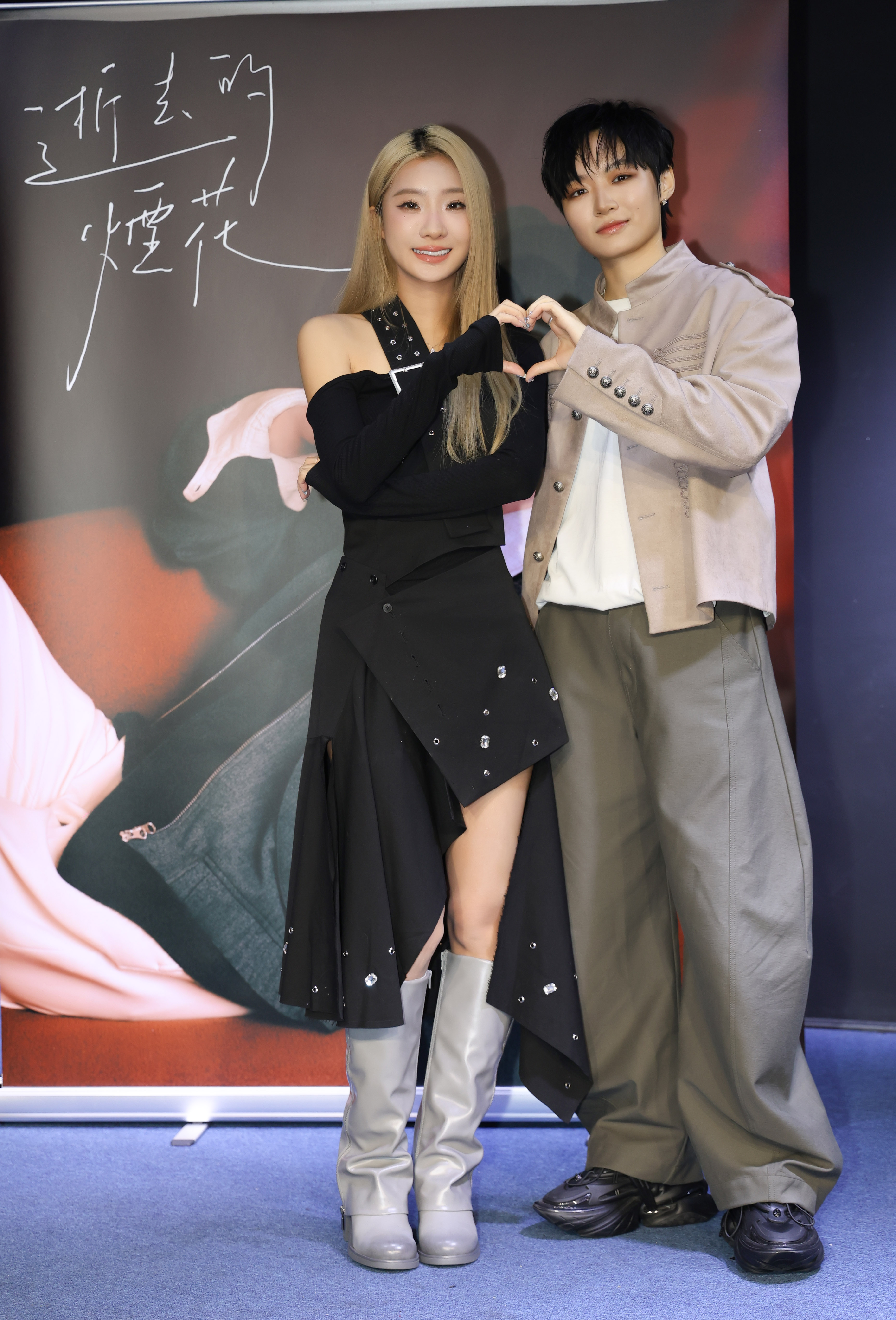 Ginger與陳華是好閨蜜,兩人會分享心情與新歌。(圖/Hikoon Music提供)