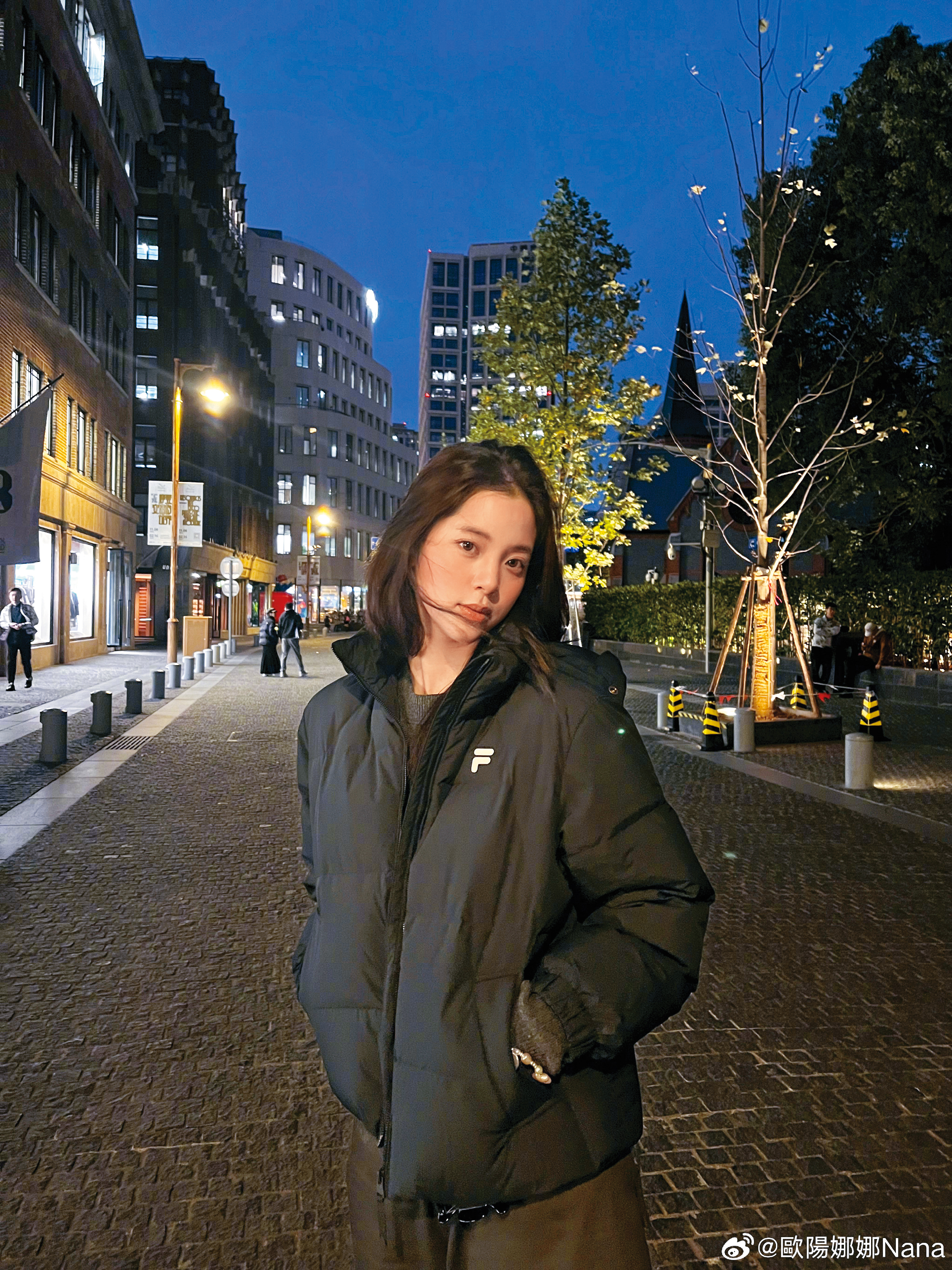 歐陽娜娜戀情不斷,大都是跟她合作過的人。(翻攝歐陽娜娜微博)