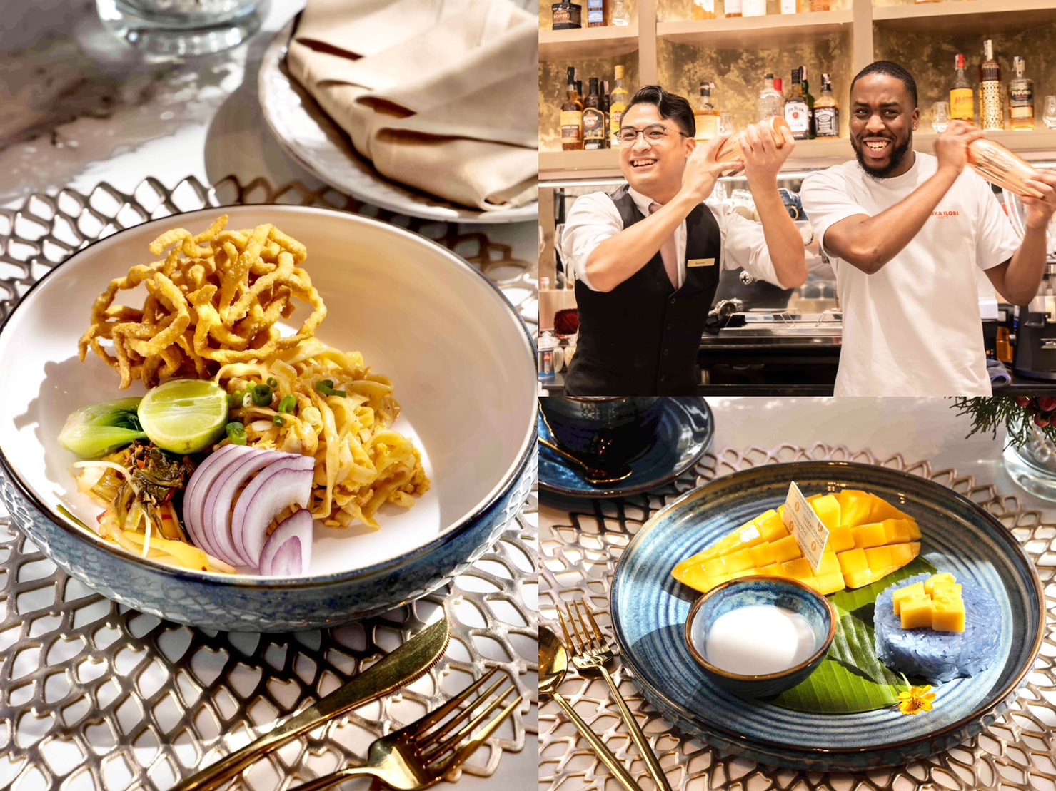 待在「清邁美平洲際酒店」即使不出門也能吃上各種泰式美食。