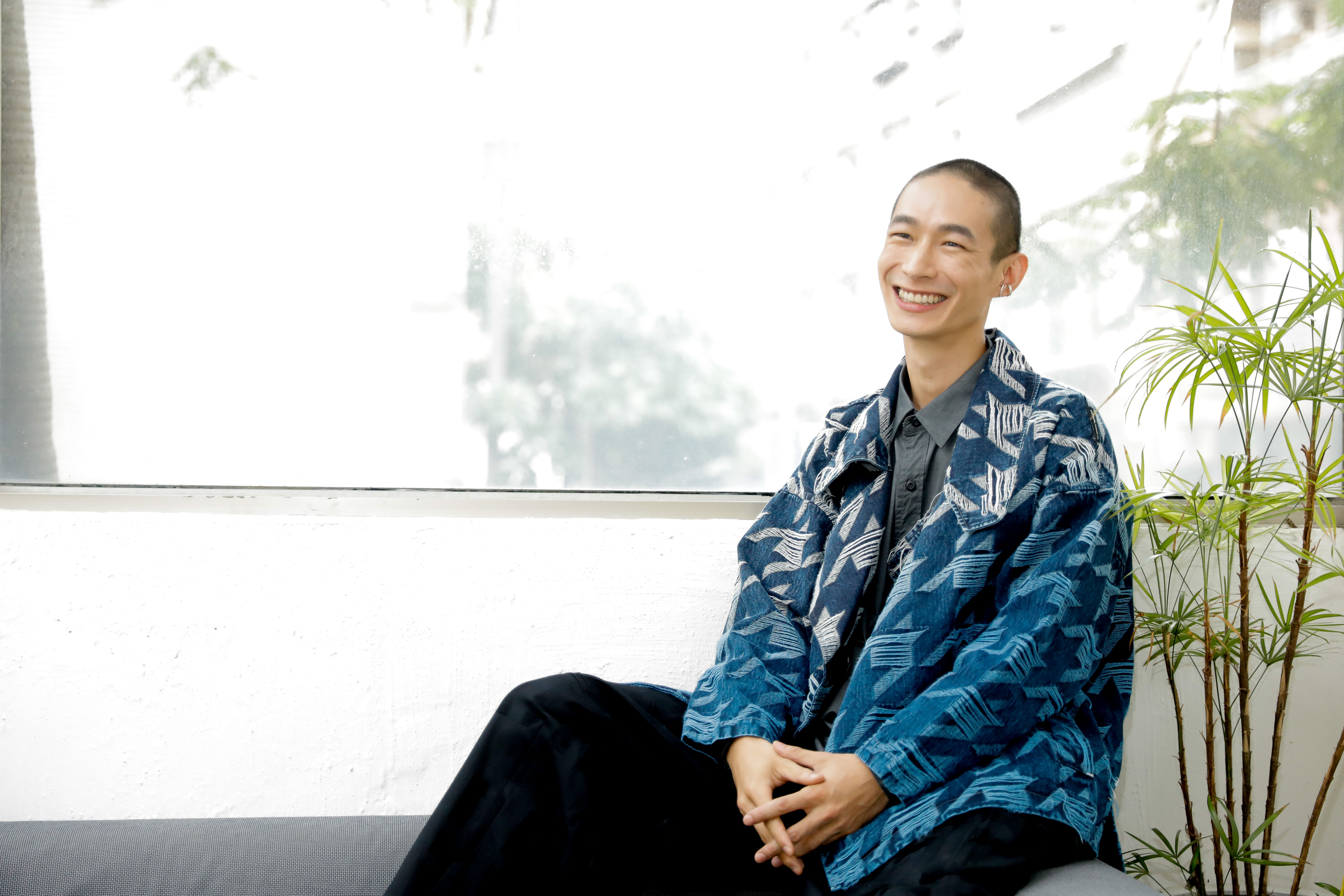 黃河近期希望能多演些陽光的角色。