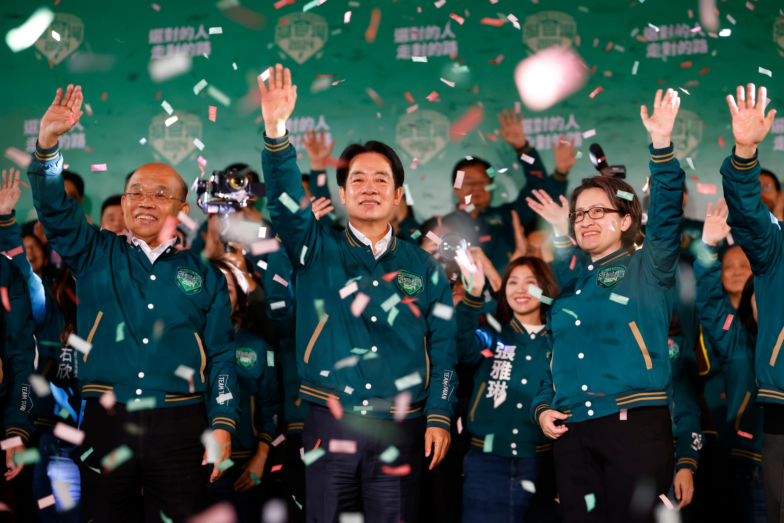 本屆正副總統賴清德、蕭美琴得票率，成台灣20年來「得票最低正副總統」。（本刊資料照）