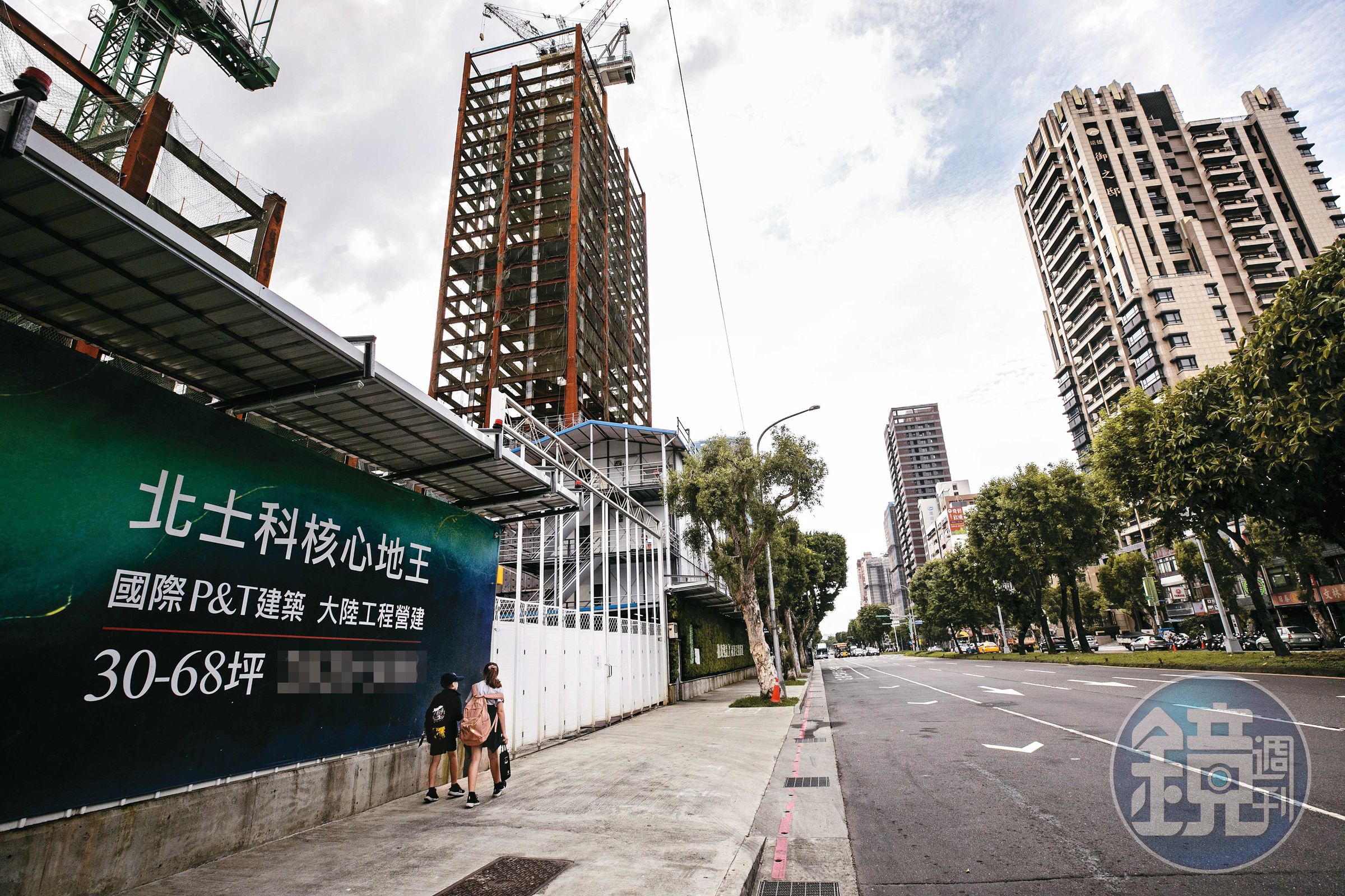 輝達選擇北士科設立在台總部，該區預售屋單價百萬元起跳。