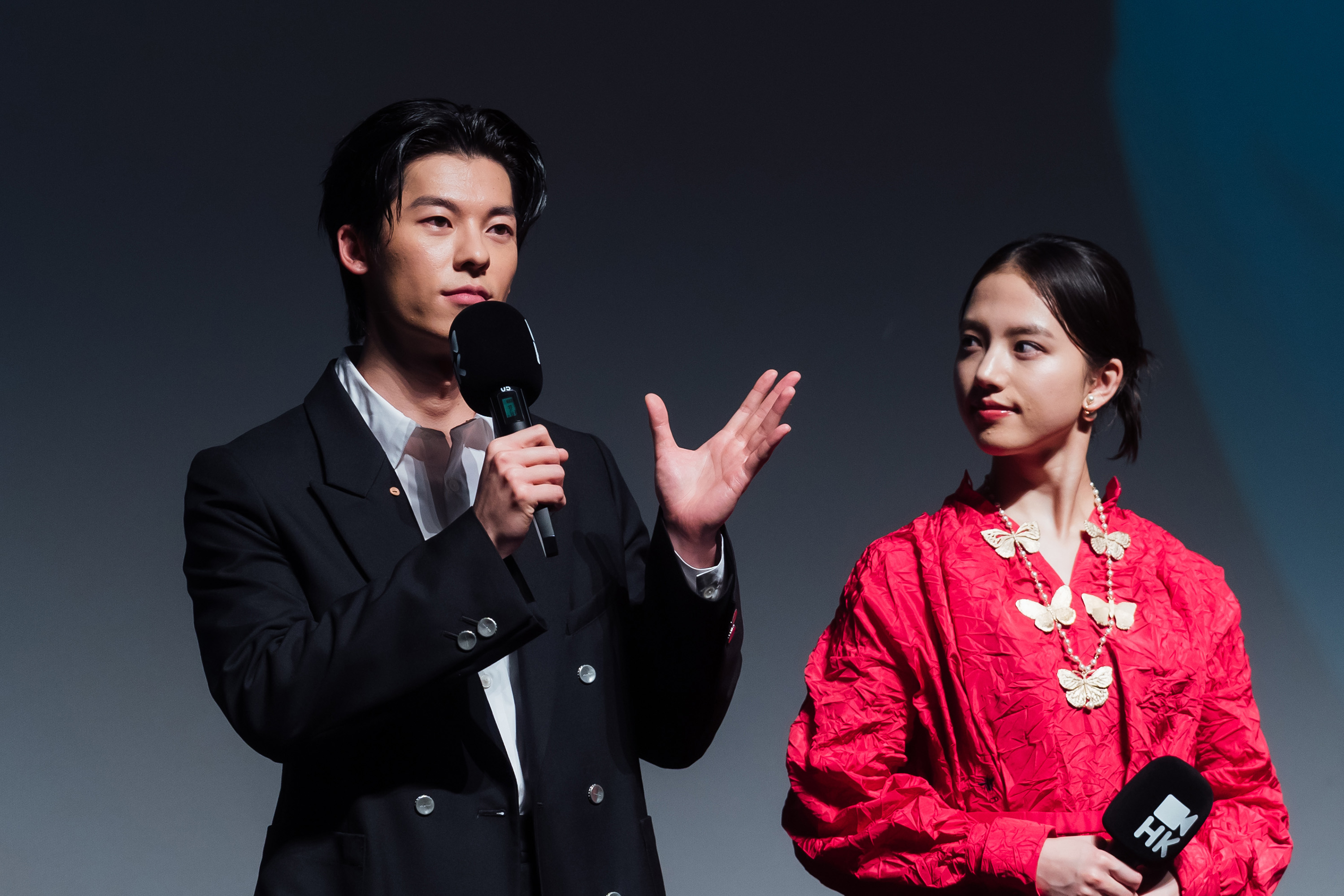 許光漢表示看完劇本很心疼清原果耶的角色,她也說自己第一次看完電影就暴哭。(翻滾吧男孩電影提供)