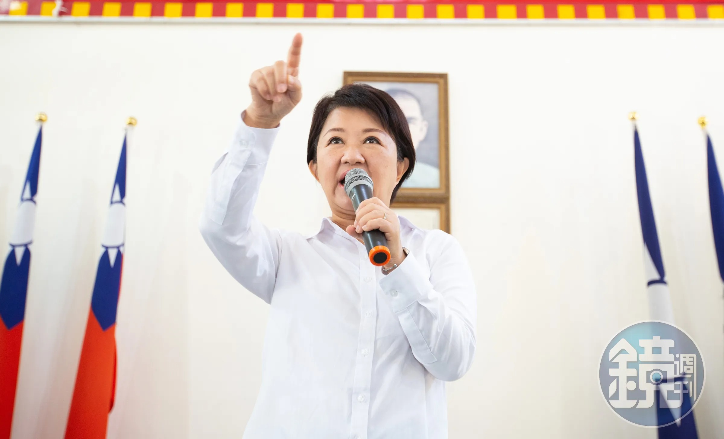 盧秀燕（圖）認為，台糖梅花豬肉檢出瘦肉精是個案。（本刊資料照）