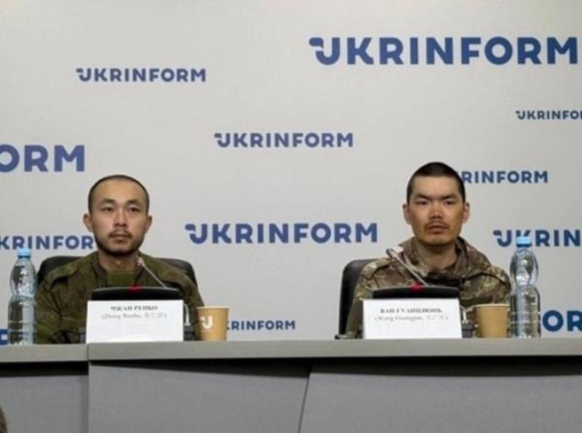 2中國傭兵被烏克蘭俘虜「現身說法」，直呼：被俄羅斯騙了！沒薪資沒飯吃。（翻自《朝鮮日報》）