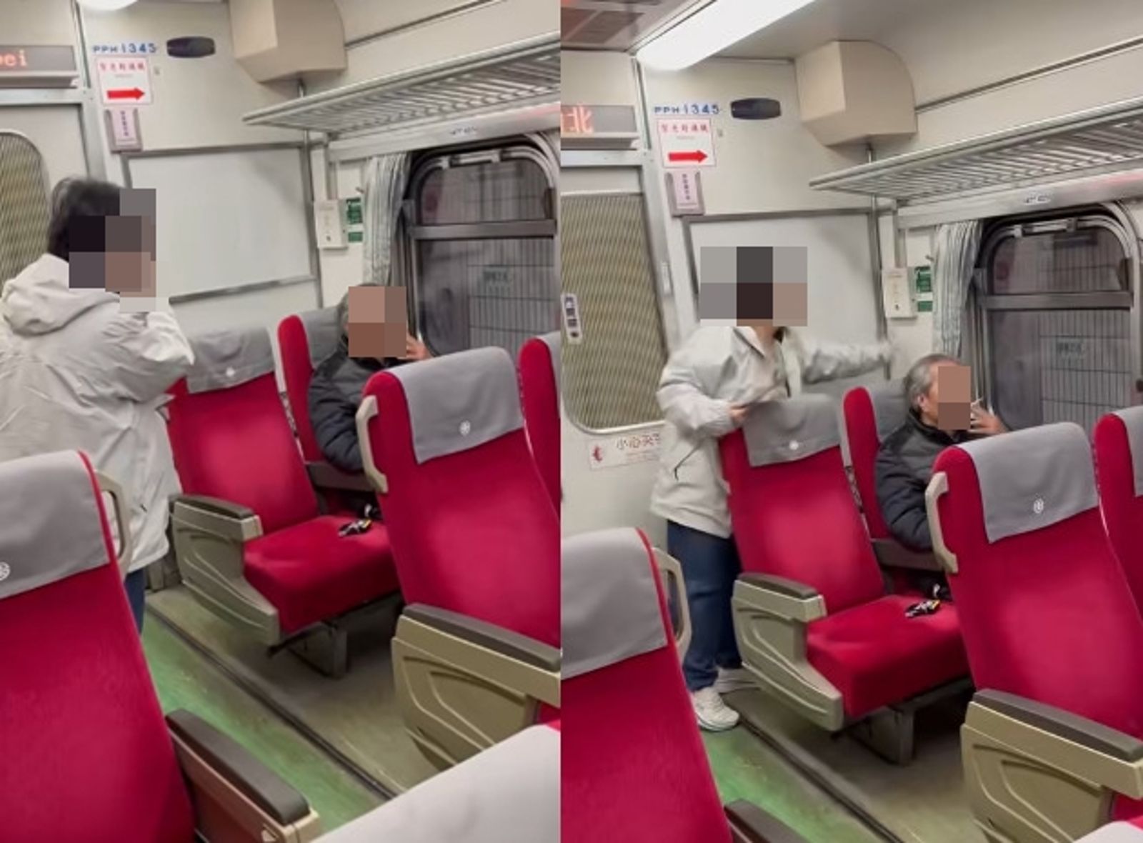 有片/囂張老翁搭火車抽菸 乘客勸阻反嗆一句全網炸鍋