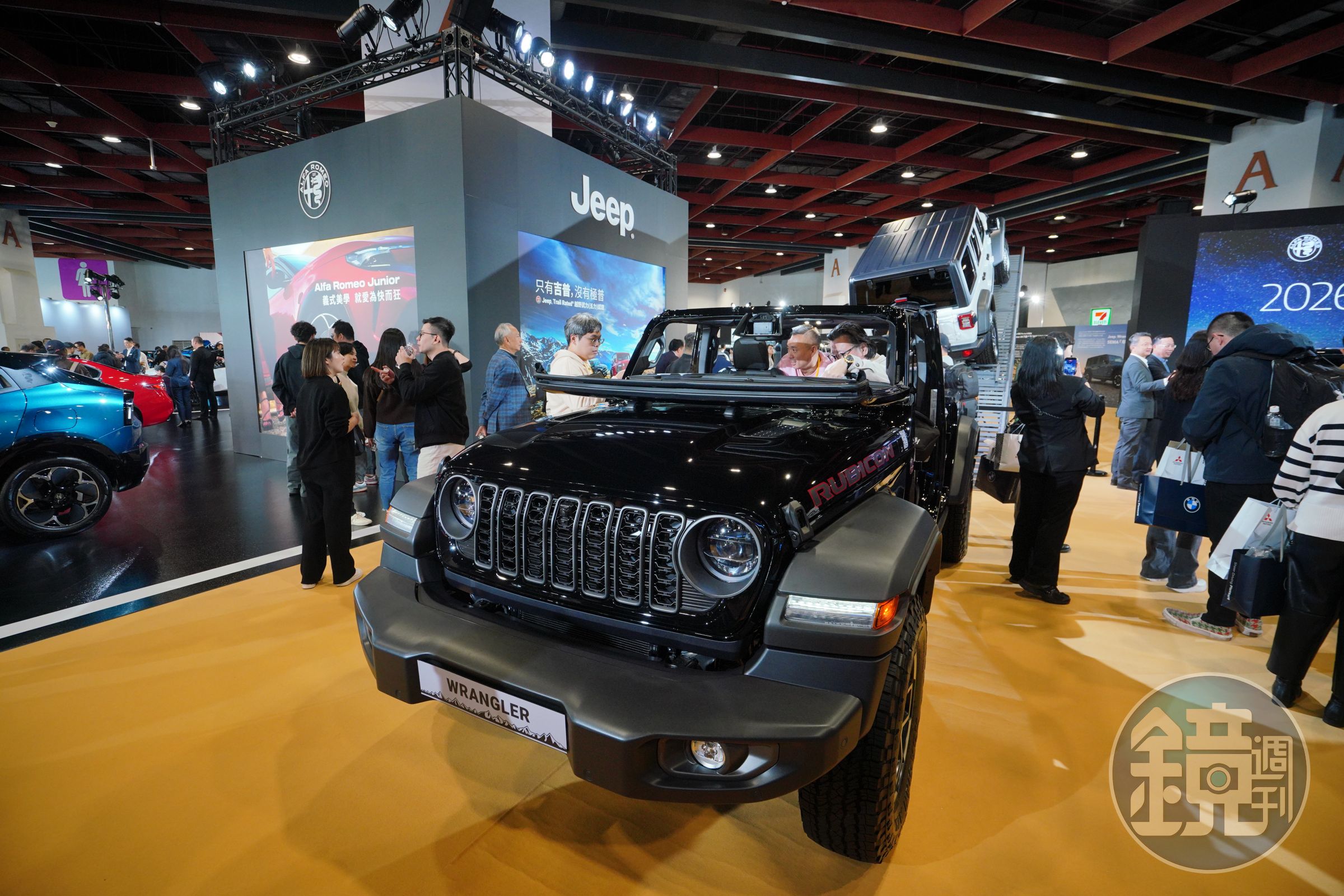 由寶嘉聯合引進的Jeep WRANGLER，深獲義美董事長高志尚的喜愛。