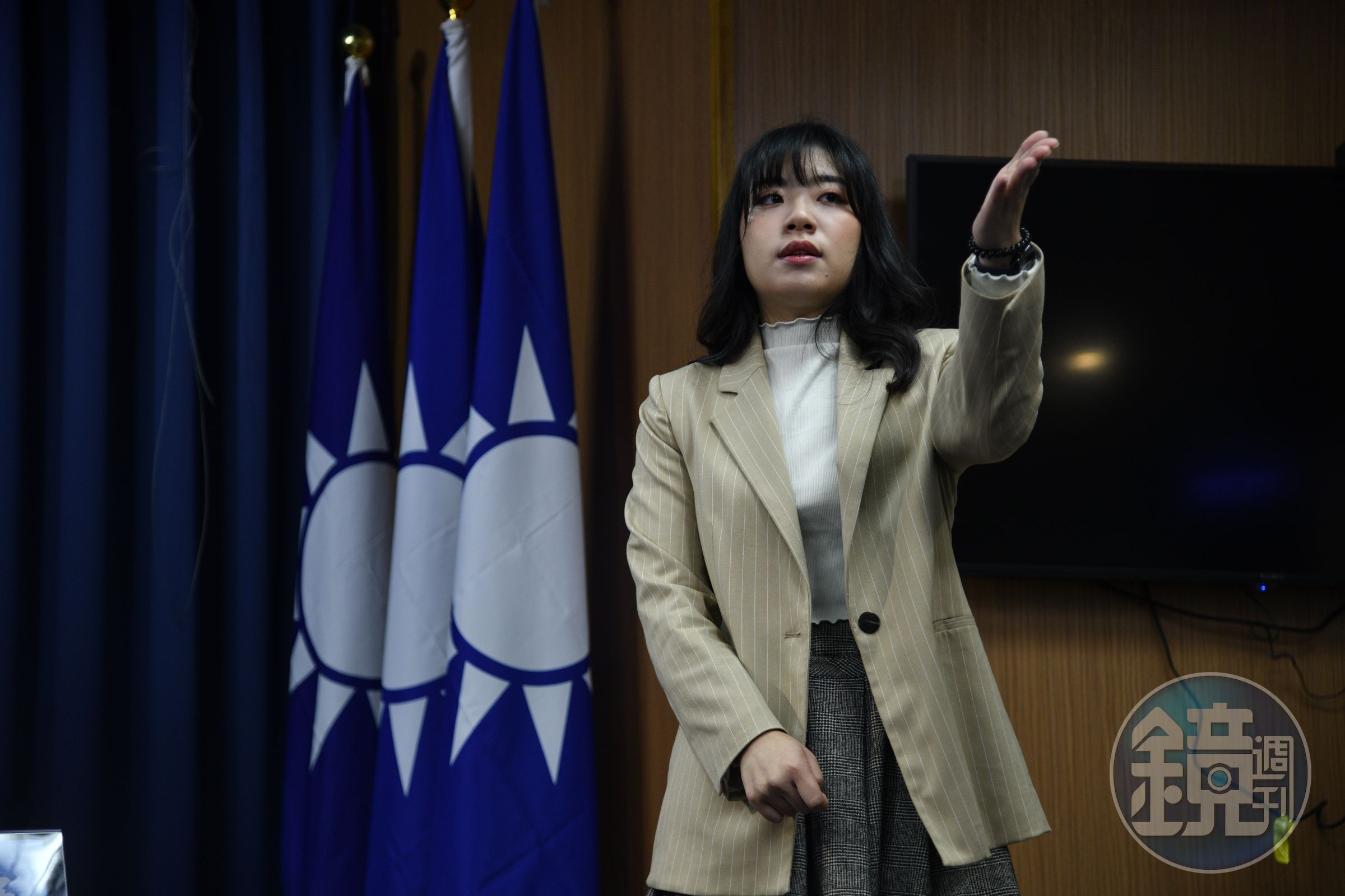 楊智伃批國家安全研究學會所公布的罷免民調不專業、沒有可信度,非常可笑。(本刊資料照)