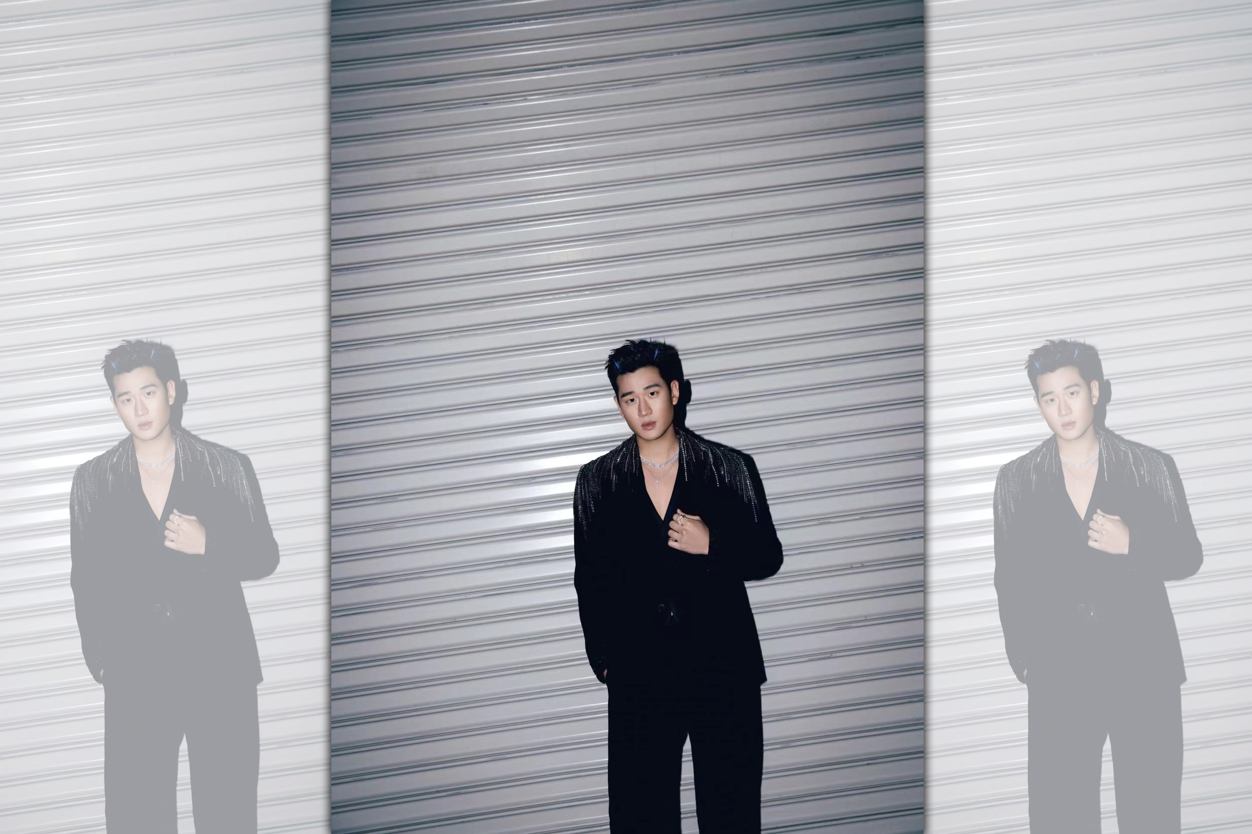 周興哲聊起2個多月大的女兒，滿臉幸福洋溢。（星空飛騰提供）