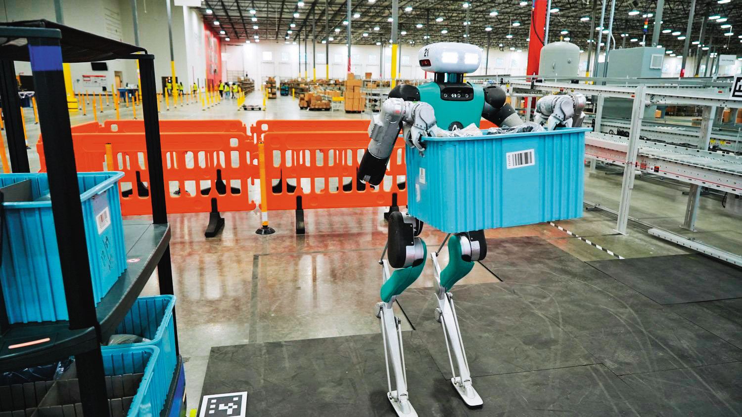 美國新創Agility Robot早已協助客戶將人形機器人應用到倉儲物流搬運領域。（翻攝自Agility Robotics官網）