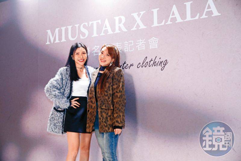 Lala蘇心甯與小優（右）鬧翻，兩人不再是閨蜜。