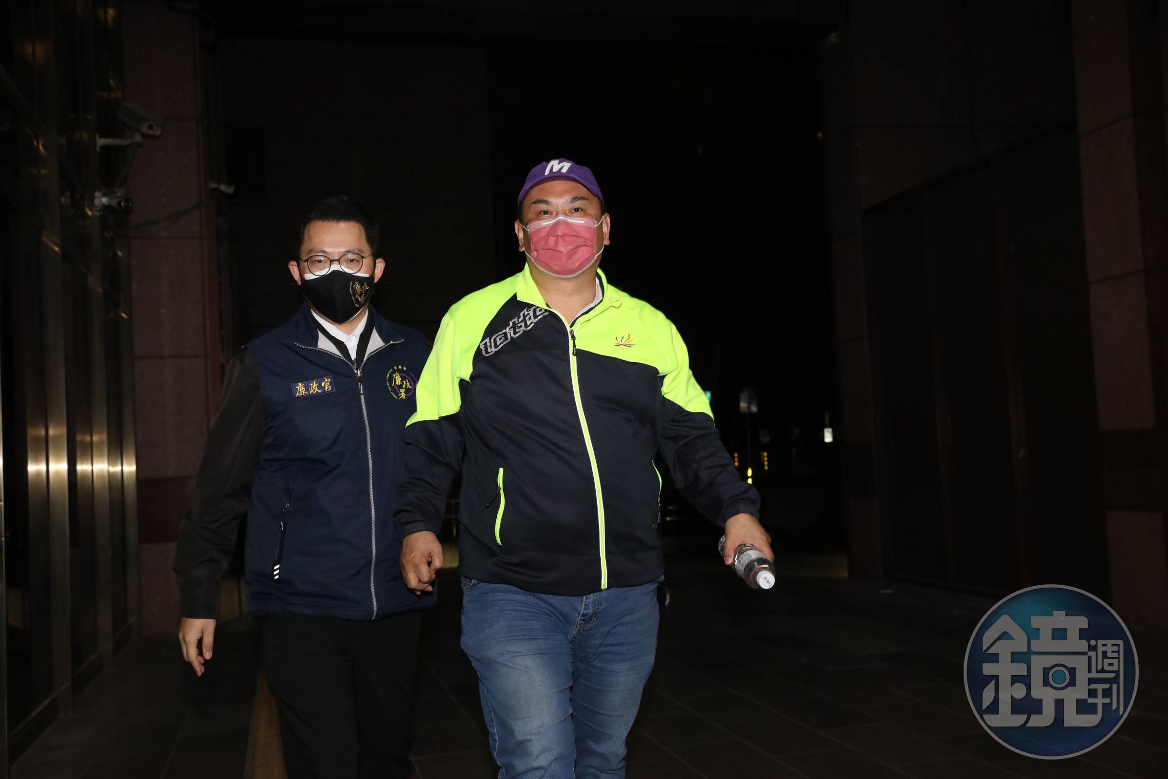 陳重文涉及北市警局監視器弊案,戶頭不明5,000萬無法交代流向遭聲押。