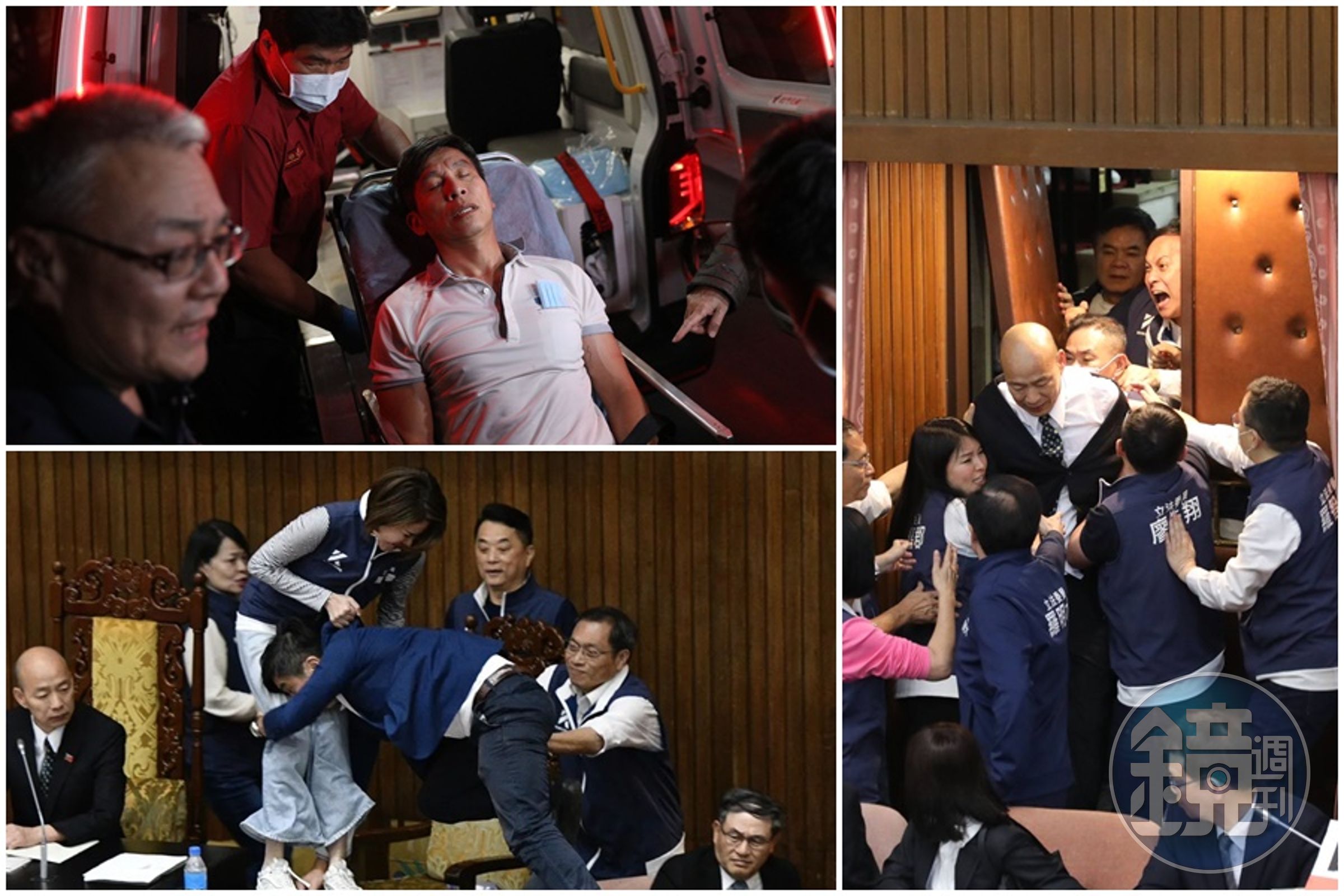 立法院今(17日)表決國會改革方案,卻上演國會大亂鬥。