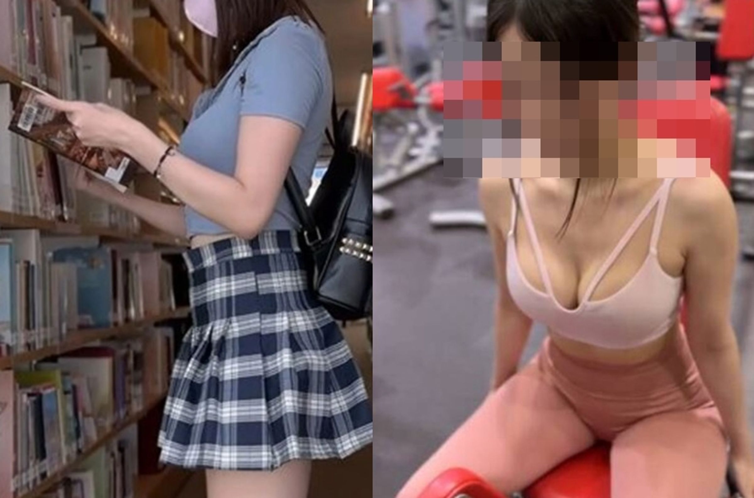 台灣臀后涉嫌在高雄總圖拍攝成人片,最近被檢方傳喚約談。(翻攝畫面、翻攝當事人IG)