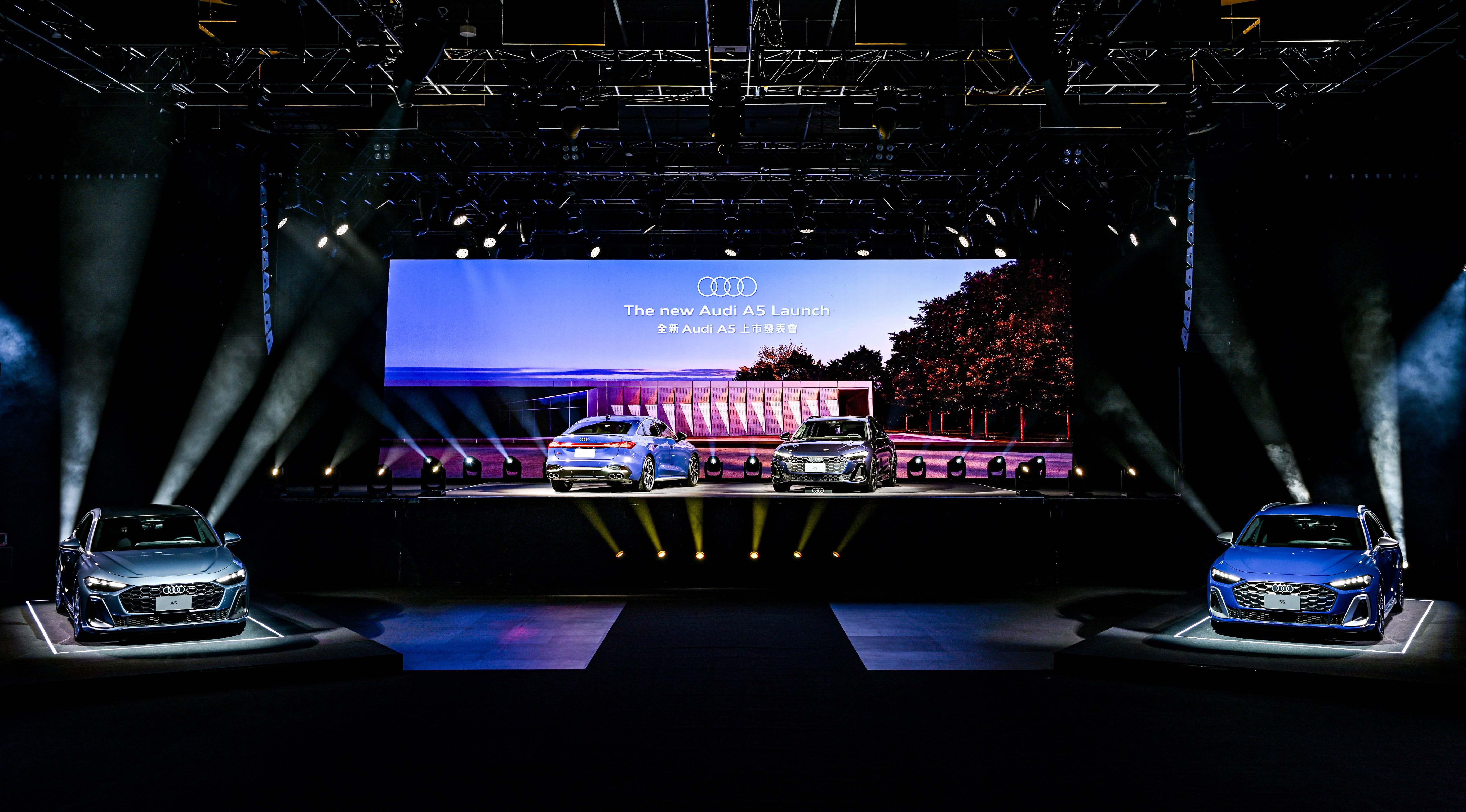 新車上市/中型豪華級距再添生力軍　AUDI發表全新A5、A5 Avant