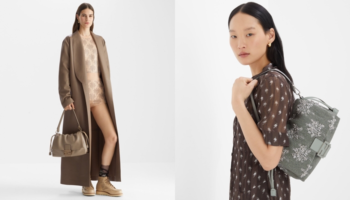 FENDI 2025春夏新包款MAMMA BAGUETTE有 大、中、小三種尺寸可供選擇。〈FENDI提供〉