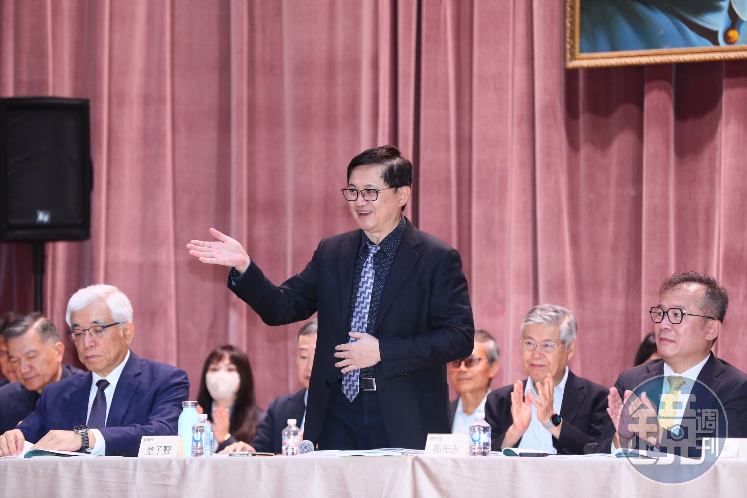 和碩董事長童子賢憂823核三公投與大罷免脫鉤，呼籲民眾踴躍支持。（本刊資料照）