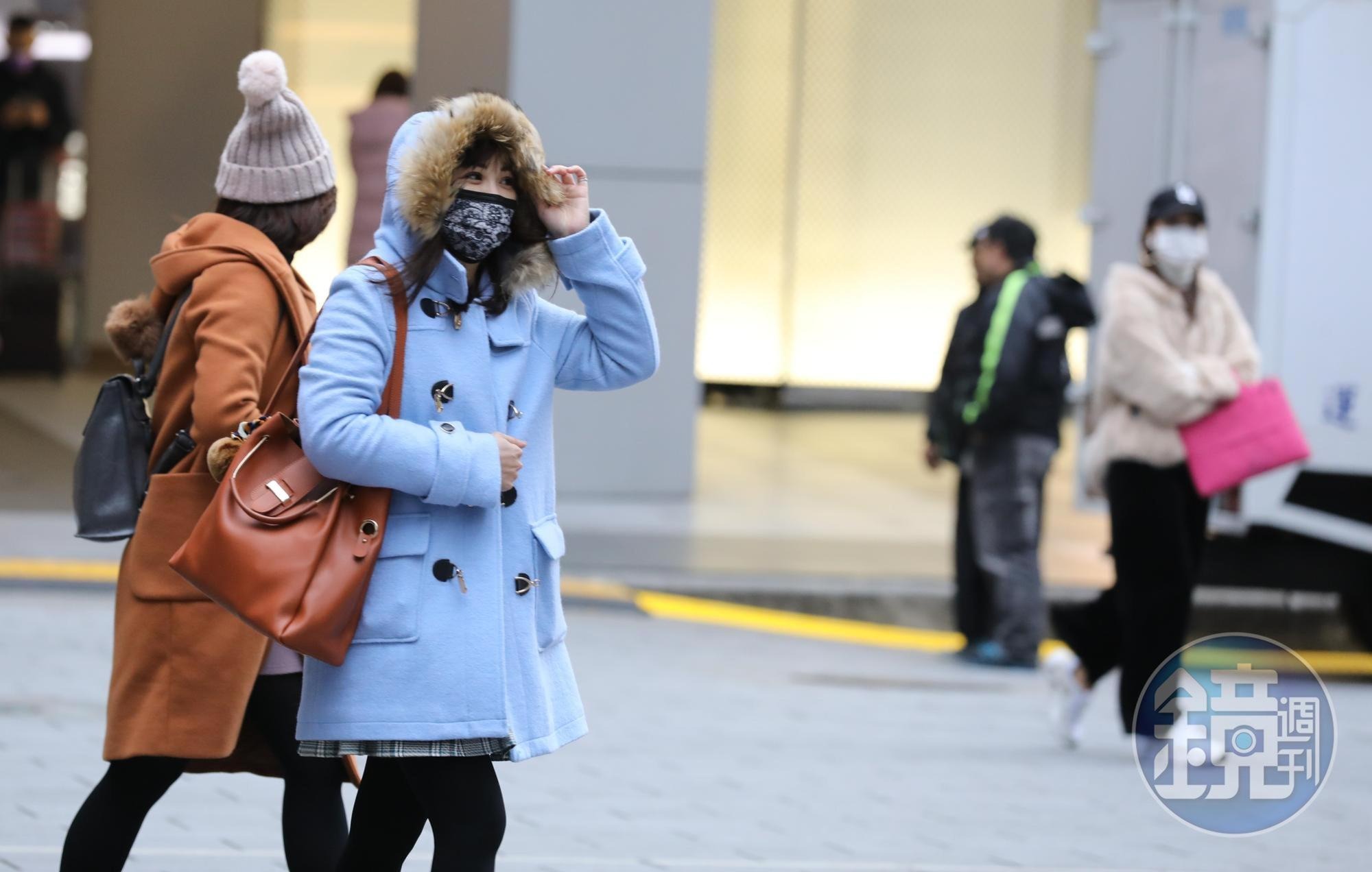 寒流來襲，氣象署預估最冷時間為23、24日，提醒民眾注意保暖。（示意圖，本刊資料照）