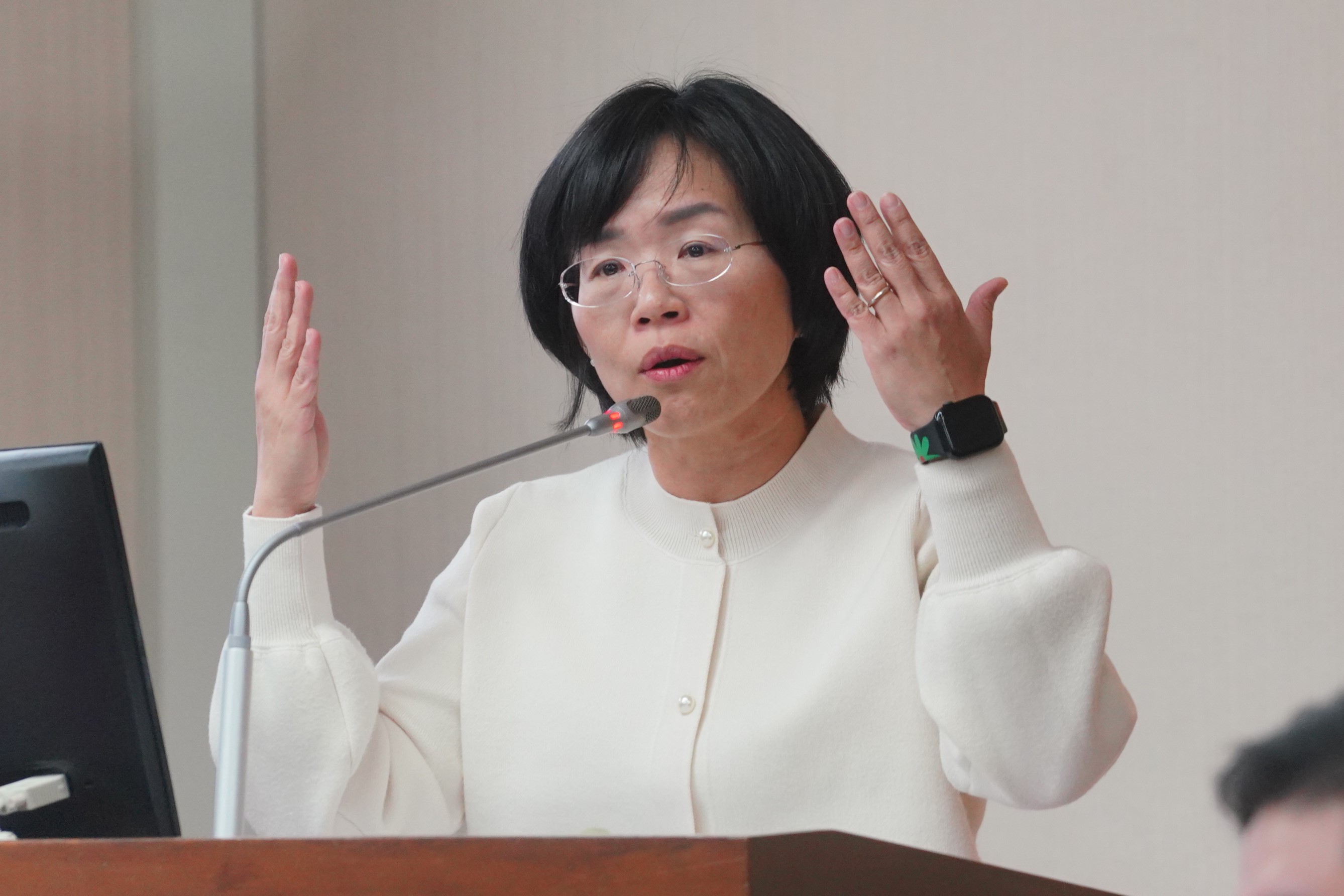 蘇巧慧今重申對核能發電的立場，強調沒有核安、核廢無解，就不能使用核能。（資料照）