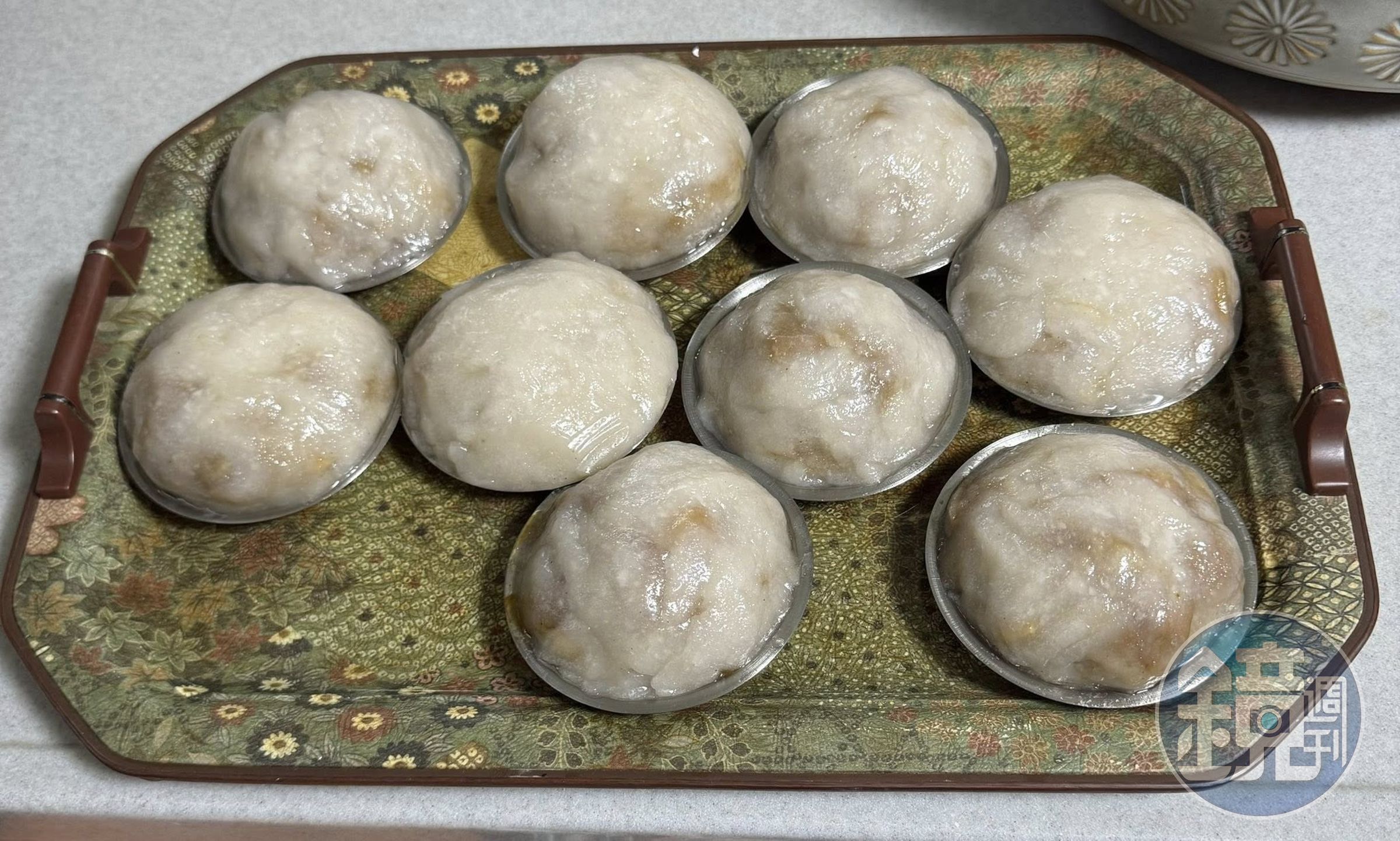 將肉圓取出放涼。