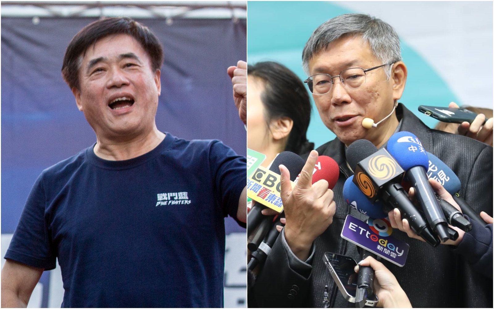 郝龍斌和柯文哲為了台智光案隔空互槓。（本刊資料照）