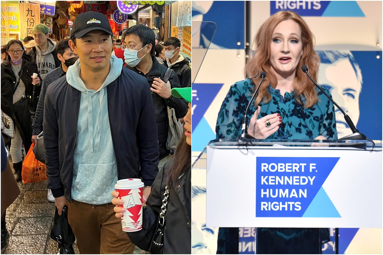 劉思慕對於近日J.K.羅琳的網路發言難以認同，「我愛《哈利波特》，討厭網路霸凌」。（翻攝自劉思慕／J.K.羅琳臉書）