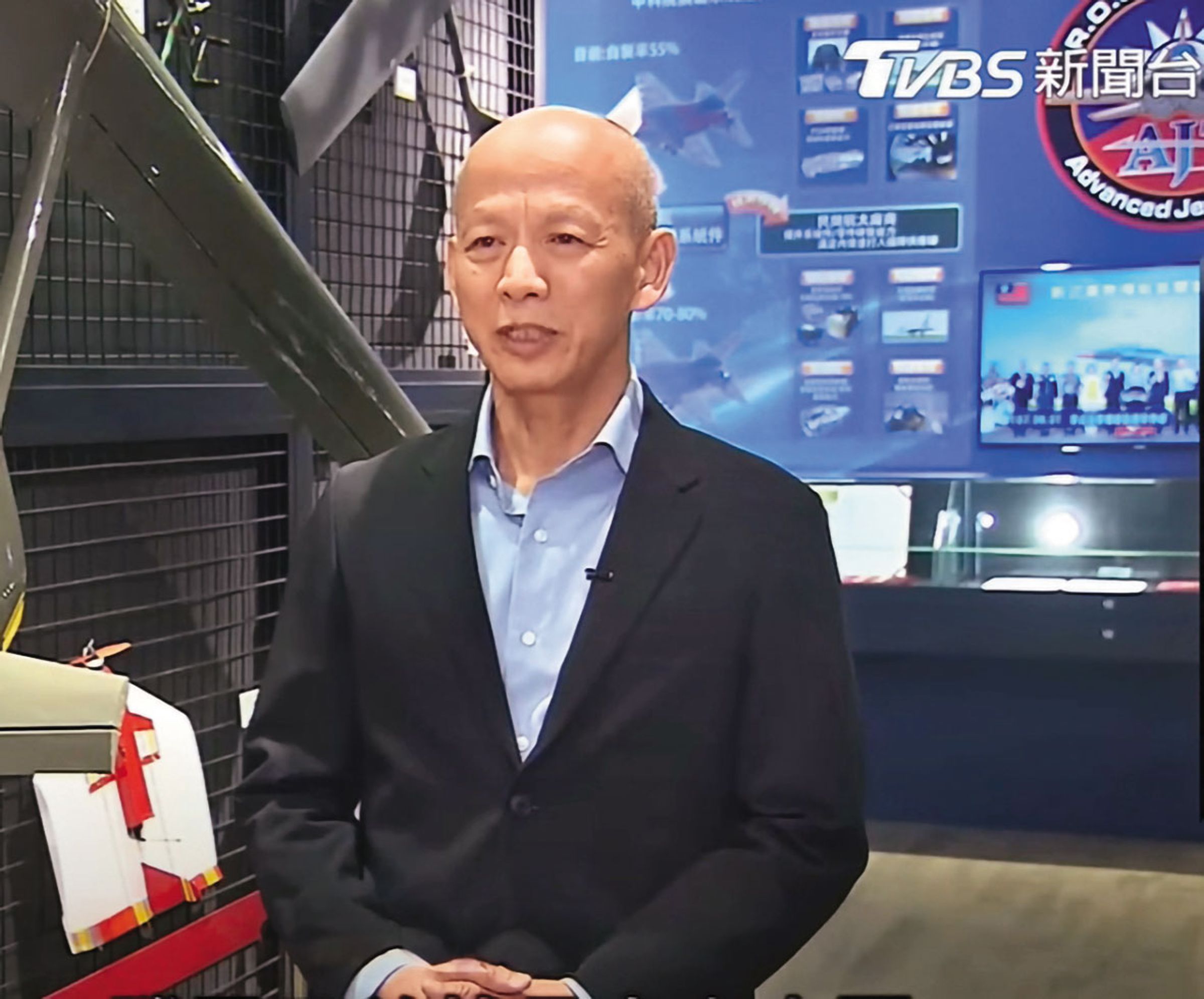 航空所副所長李國和為無人機計畫總主持人,負責採購的下屬頻頻出包,卻從未做出查處動作。(翻攝TVBS)