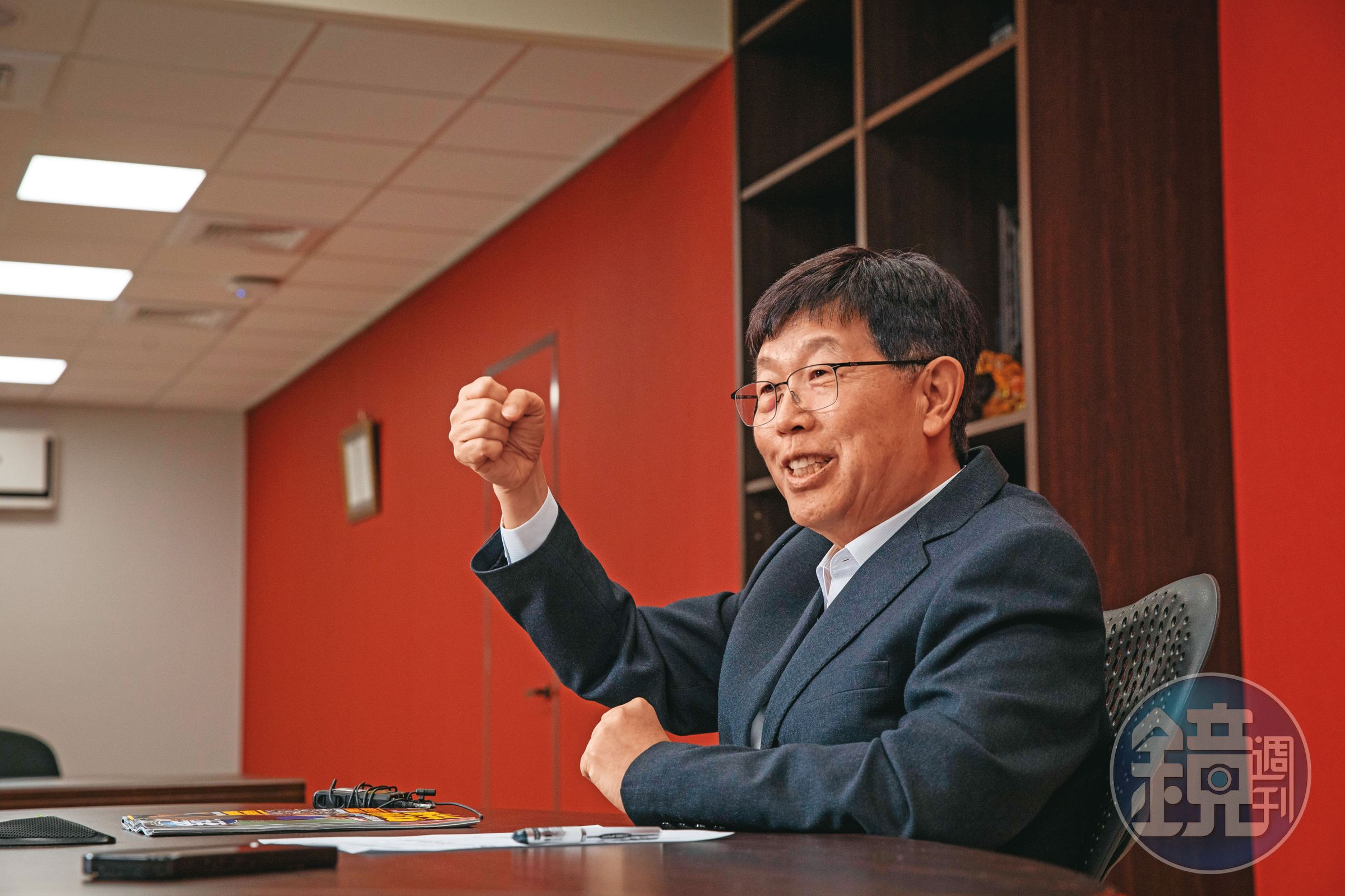 劉揚偉在專訪中強調,面對市場競爭嚴苛,鴻海將以「共享、合作、共榮」的新文化,迎接新挑戰。