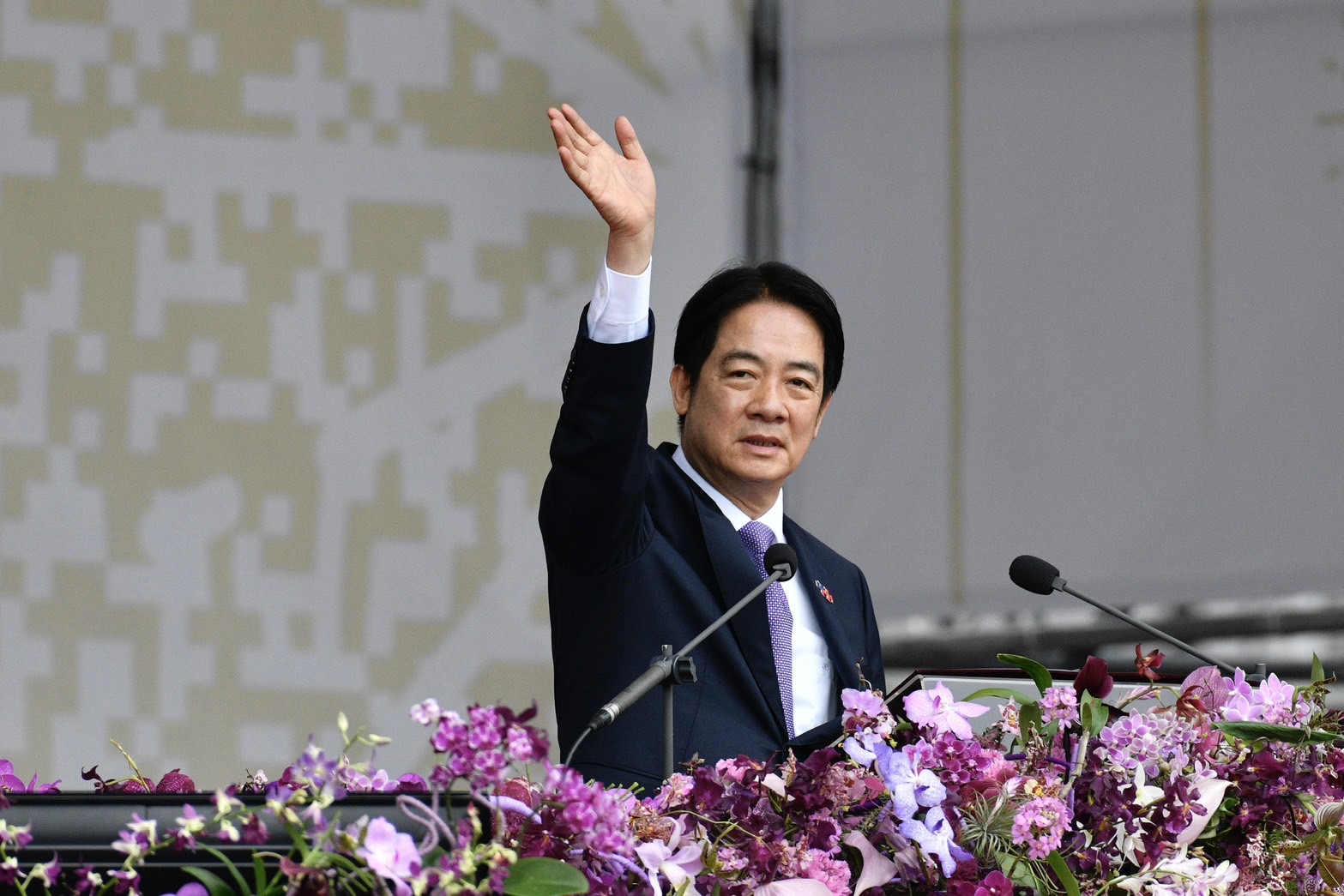 總統賴清德發表國慶演說。