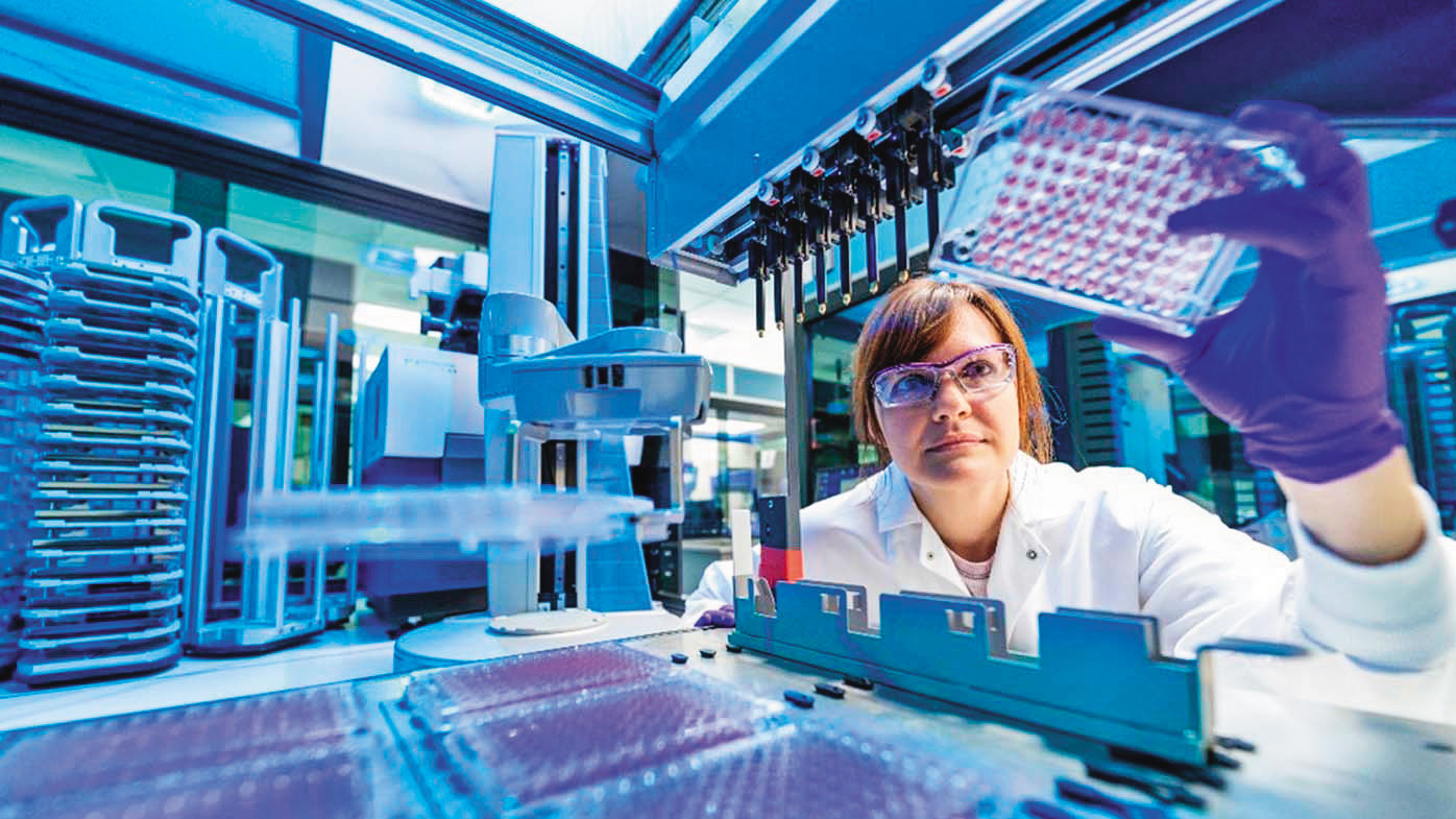 全球雙抗藥物應用市場不斷地擴大，商機上看新台幣兆元，吸引各家國際大廠投入研發資源競逐。（翻攝Bristol Myers Sauibb官網）