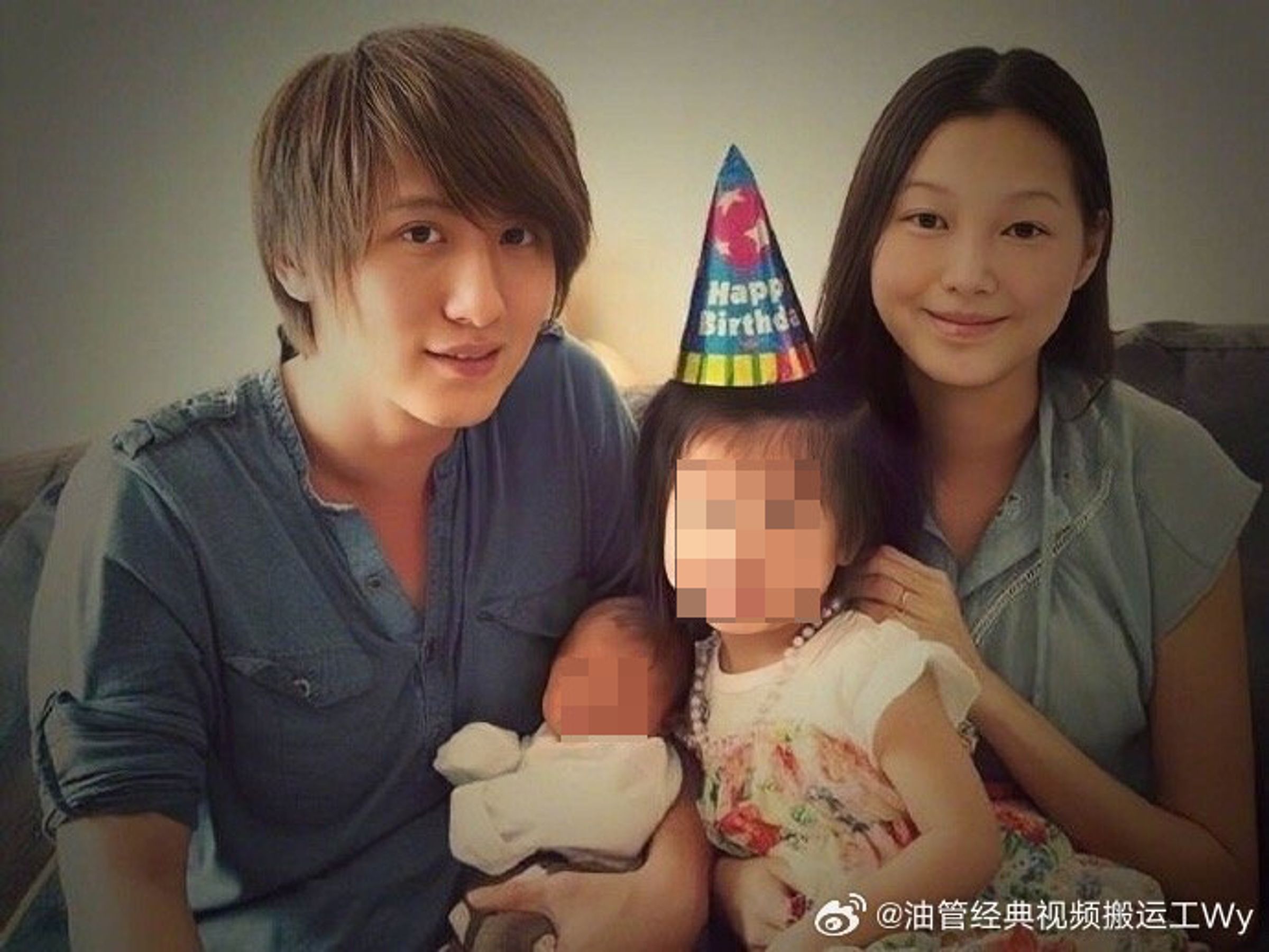 被港媒封為「世紀渣男」的周永恒,婚後不事生產又偷腥,離婚後小孩由母親母兼父職拉拔大。(微博圖片)