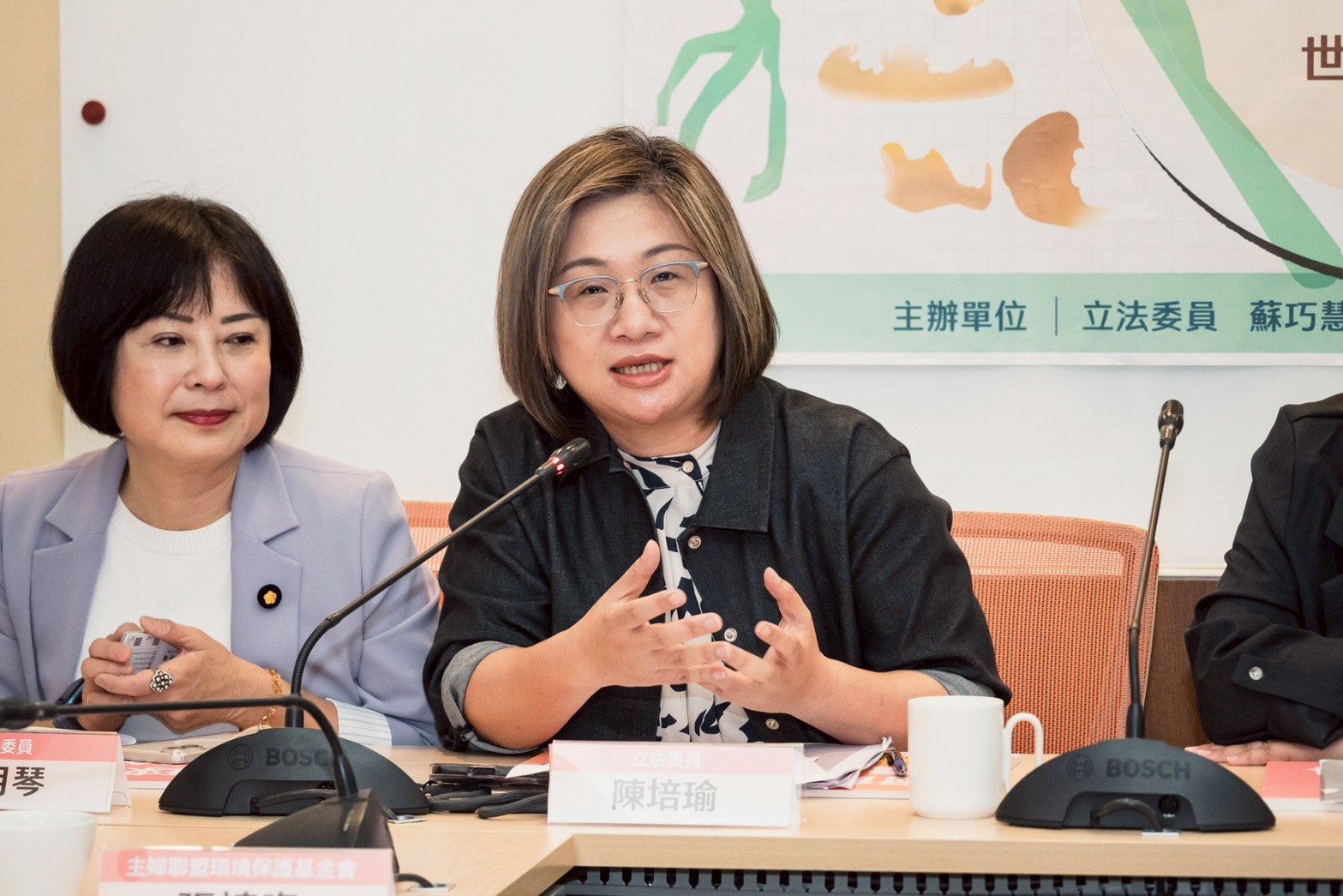 民進黨不分區立委陳培瑜（圖）國會辦公室前主任控新竹縣黨部主委鄭朝方兄長恐嚇。（翻攝陳培瑜臉書）