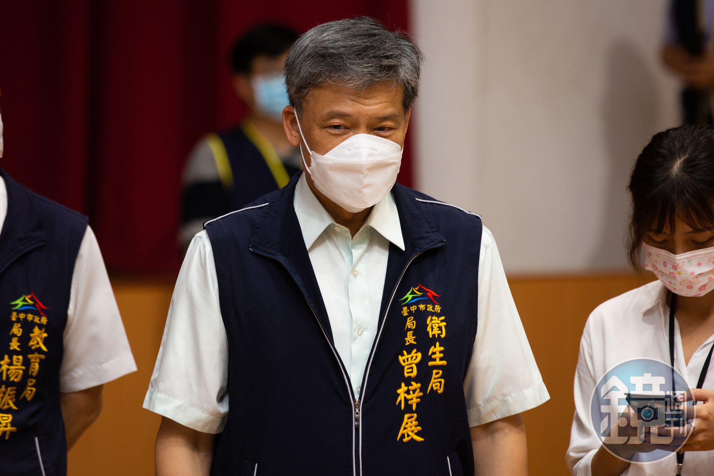 台中市衛生局長曾梓展 （圖）今日受訪表示，為了獎勵吹哨者揭發食安案件，將給予實收罰款的一半做為檢舉獎金。（本刊資料照）