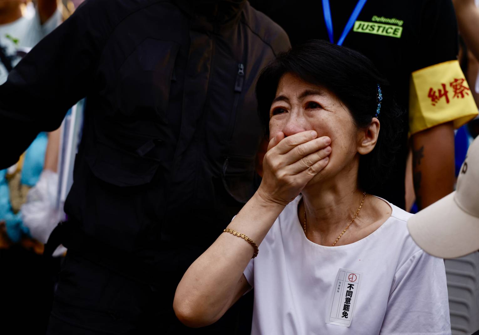 陳佩琪表示，請律師替柯文哲申請公民投票權，期待與柯一起投下反罷免的一票。