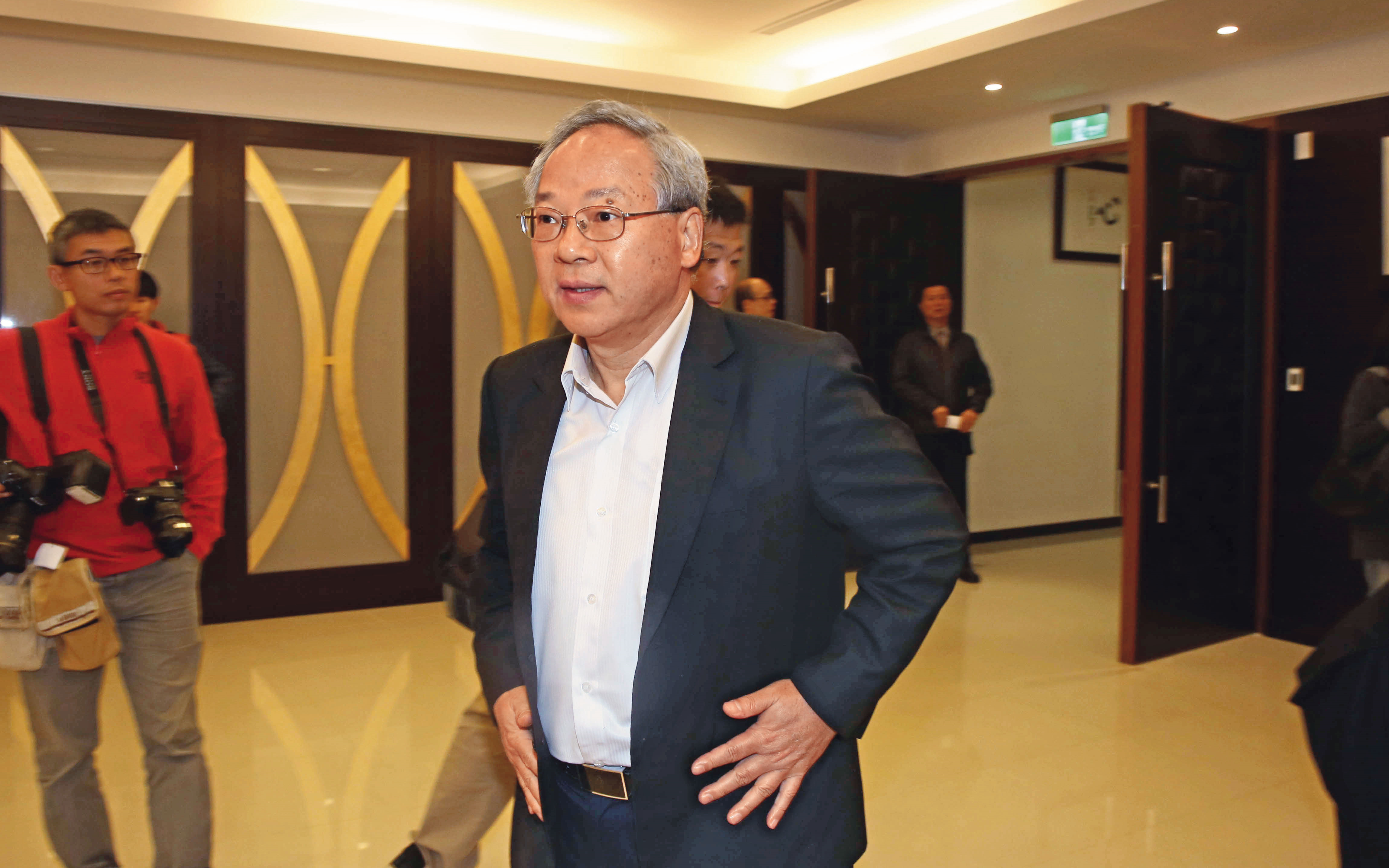 前交通部次長范植谷（圖）因退款少8千元，跟林清發翻臉，並進行檢舉。