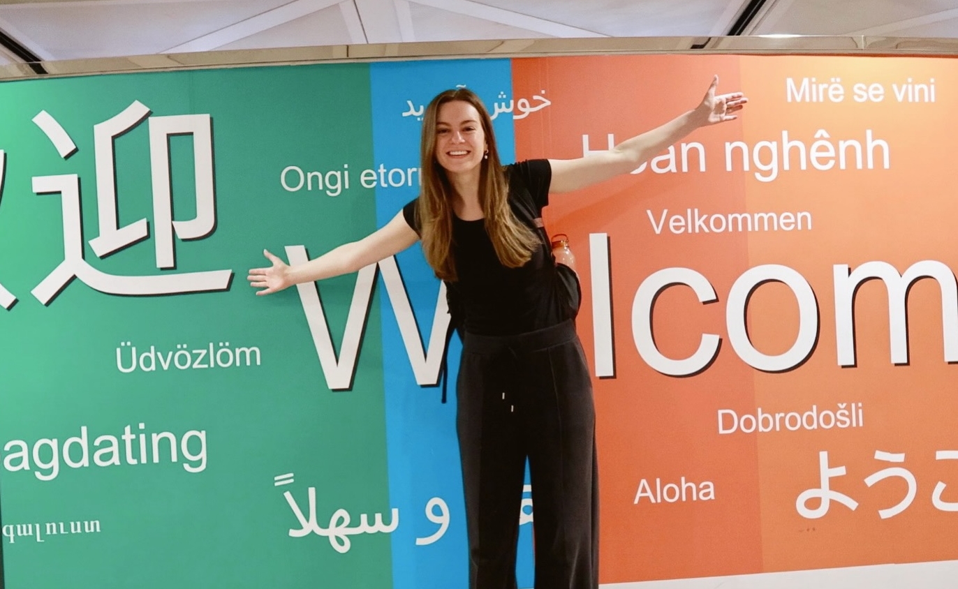 莫彩曦今天突然在臉書po文，宣布自己獨自回台的消息。（翻攝自莫彩曦臉書）