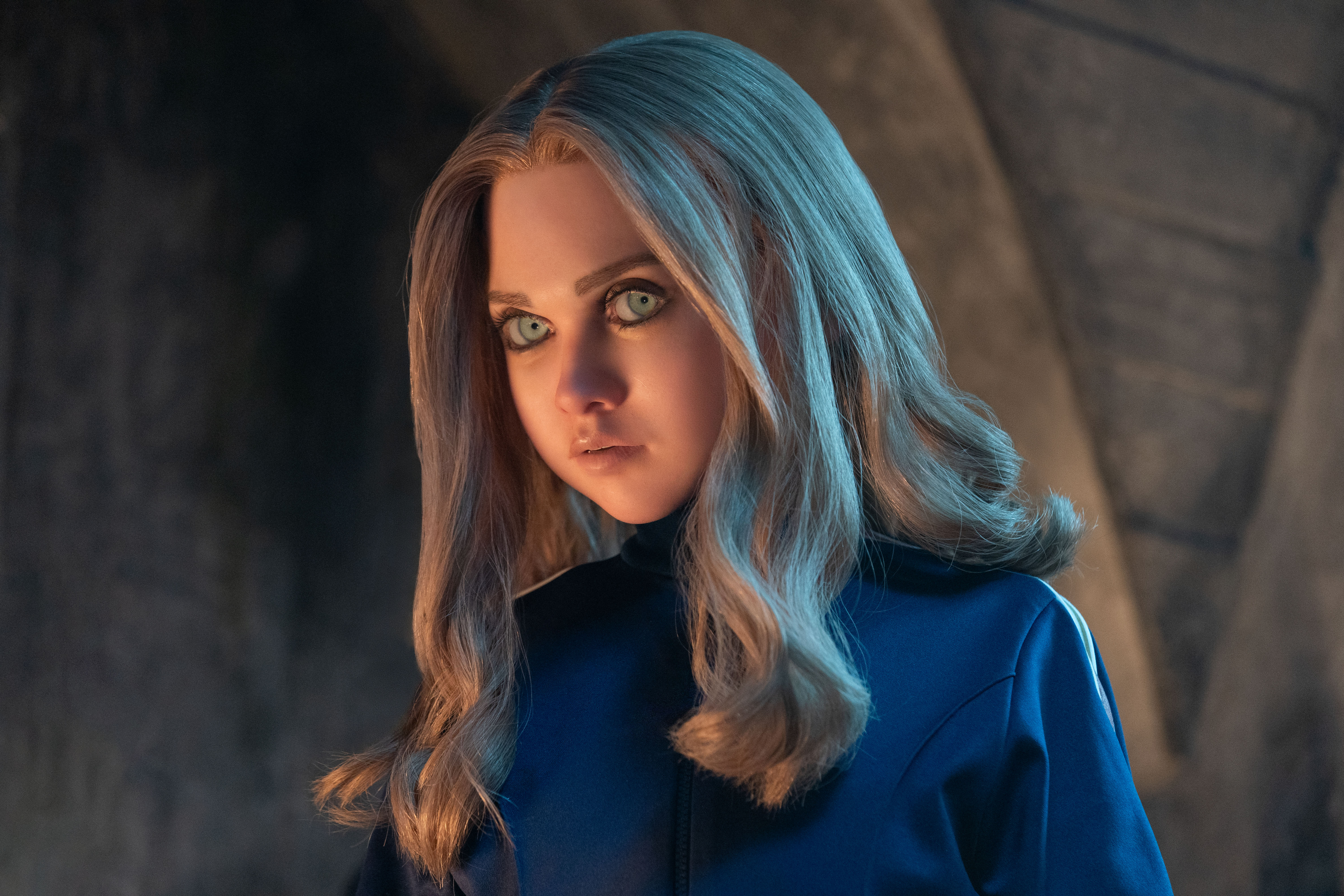 「鬼娃界新秀」梅根回來了，這次硬體也跟著升級，前來拯救世界（最好是）。（UIP提供）