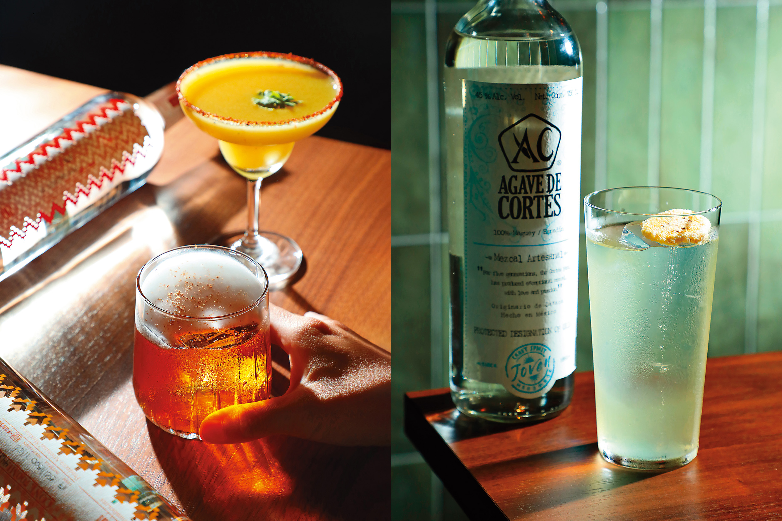 繼琴酒與蘭姆酒之後，梅茲卡爾酒（Mezcal）也悄悄在台灣掀起風潮，位於台北信義區、主打梅茲卡爾的主題雞尾酒吧「Uno Taipei」，不論純飲或調酒都提供酒鬼們豐富又迷人的選擇。