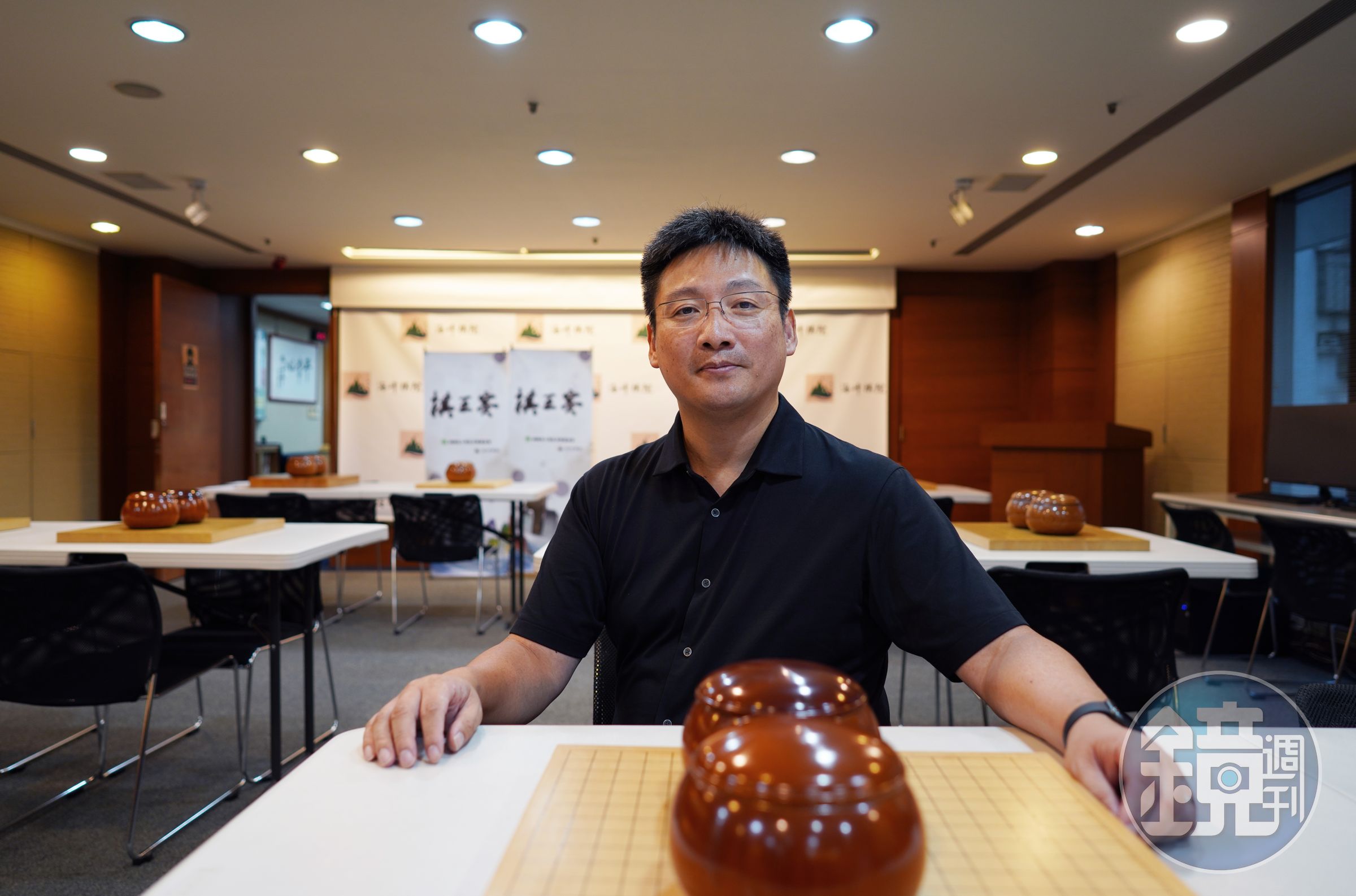 海峰棋院院長林敏浩。