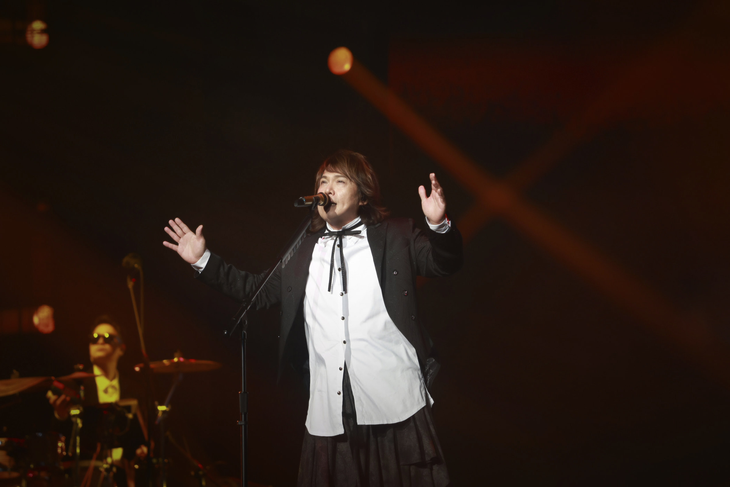 伍佰連續2天在高雄巨蛋舉辦《伍佰 & China Blue Rock Star2》世界巡迴演唱會。（月光音樂提供）