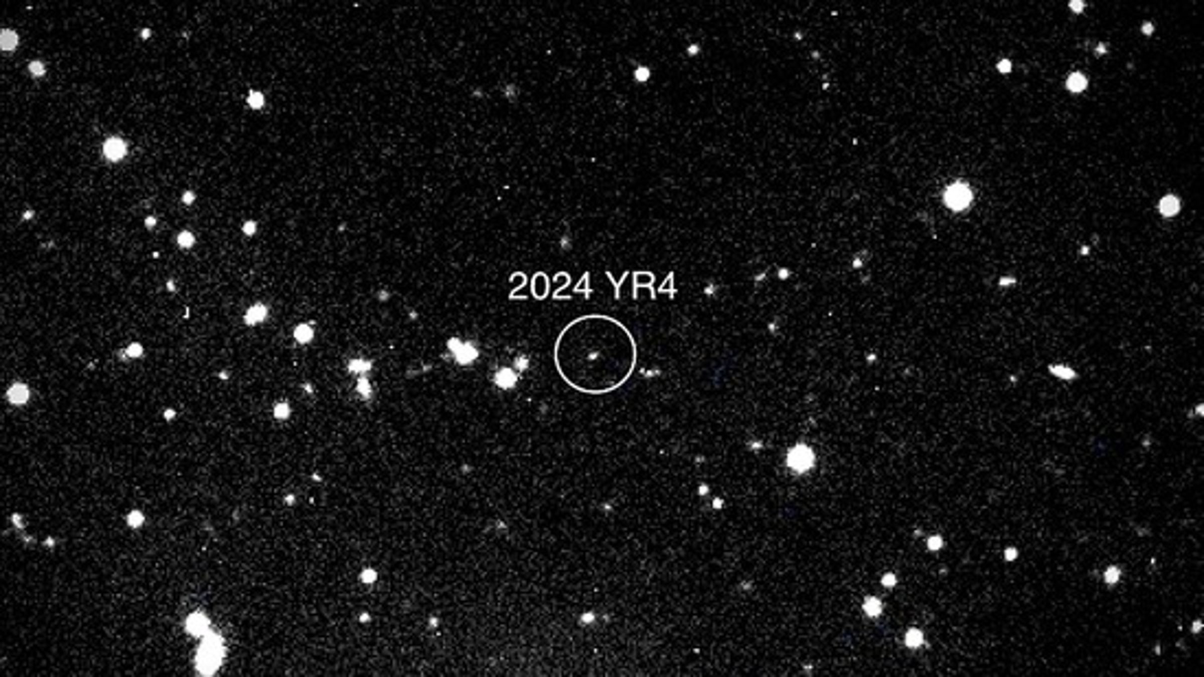 「2024 YR4」小行星8年後恐撞地球,中國天文學家:已超前部署。(翻自NASA網站)