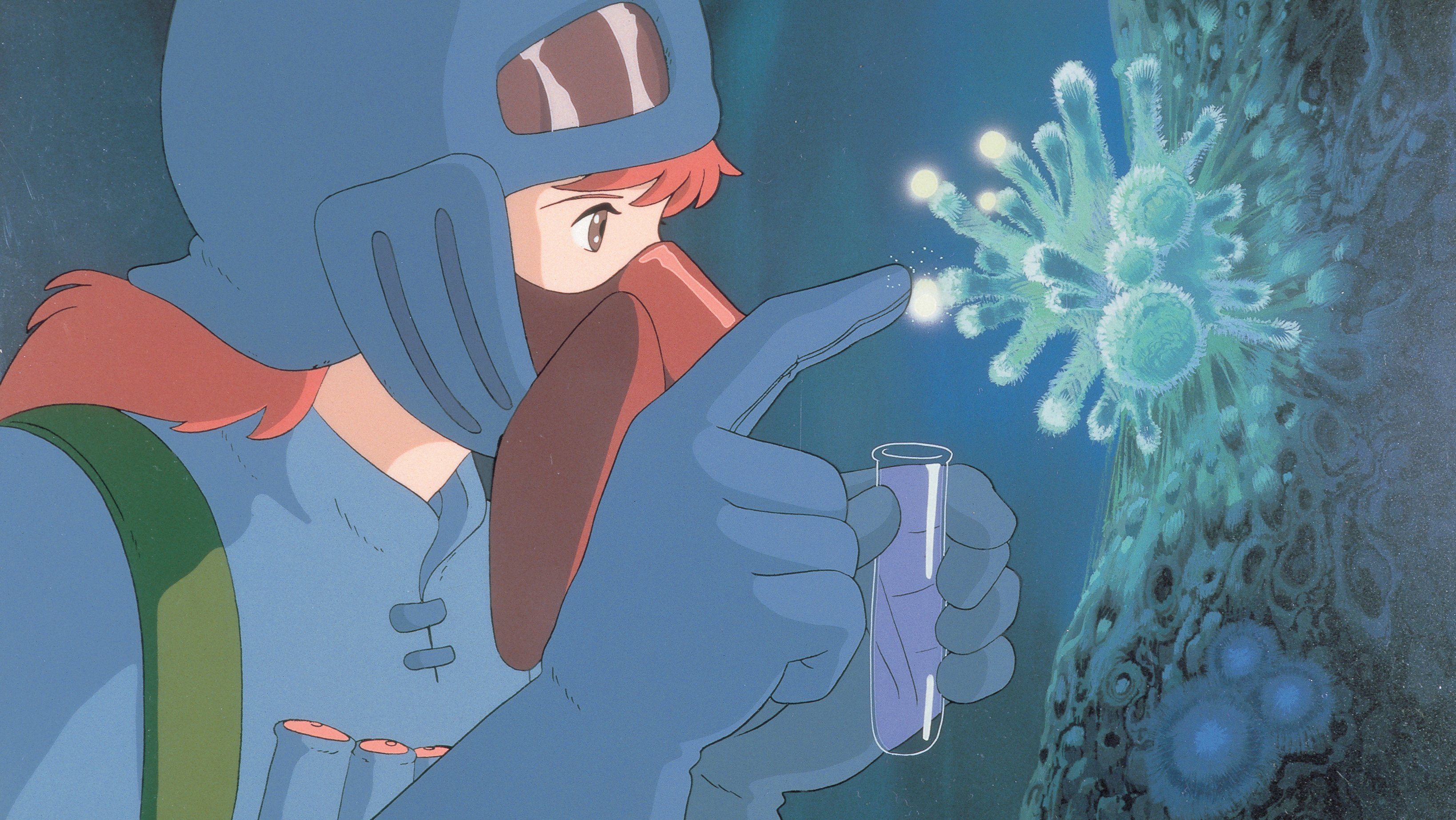 娜烏西卡擷取腐海內的植物孢子，栽培於家中。（甲上娛樂提供）