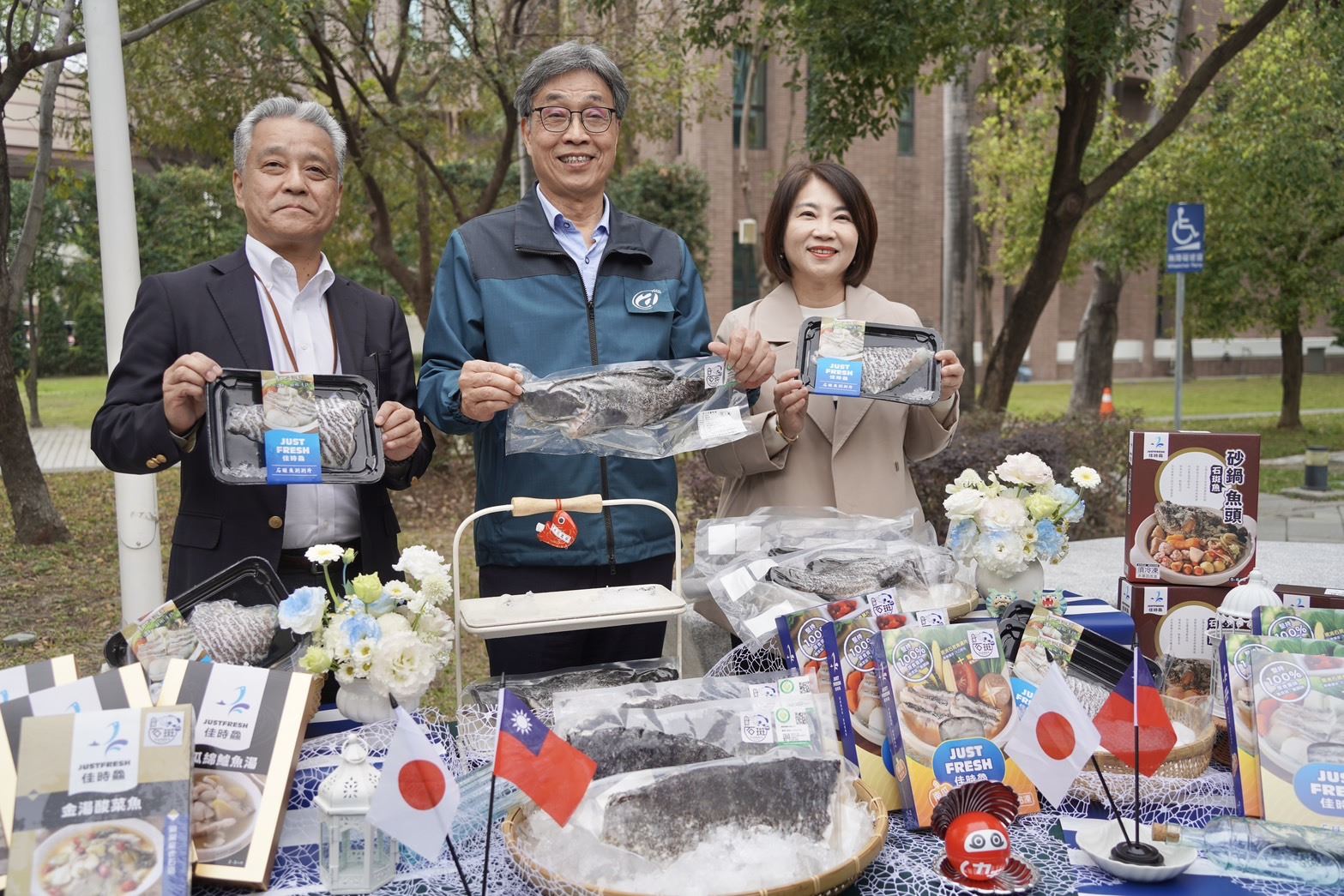 經過長達8年的台日雙邊多次諮商與努力，屏東龍虎斑成功進軍日本。（屏縣府提供）