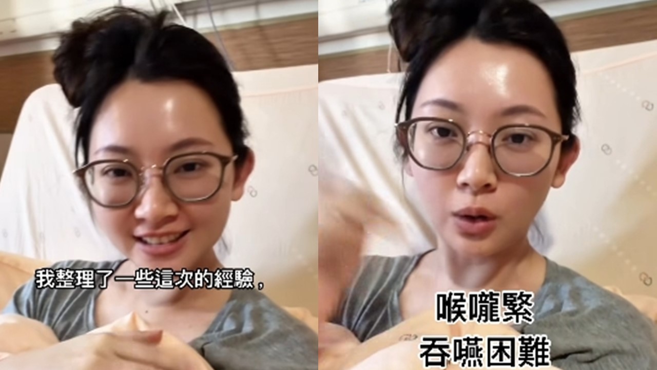 優格姐姐蕁麻疹休克急入院治療，近期露臉曝近況。（翻攝自優格姐姐臉書）