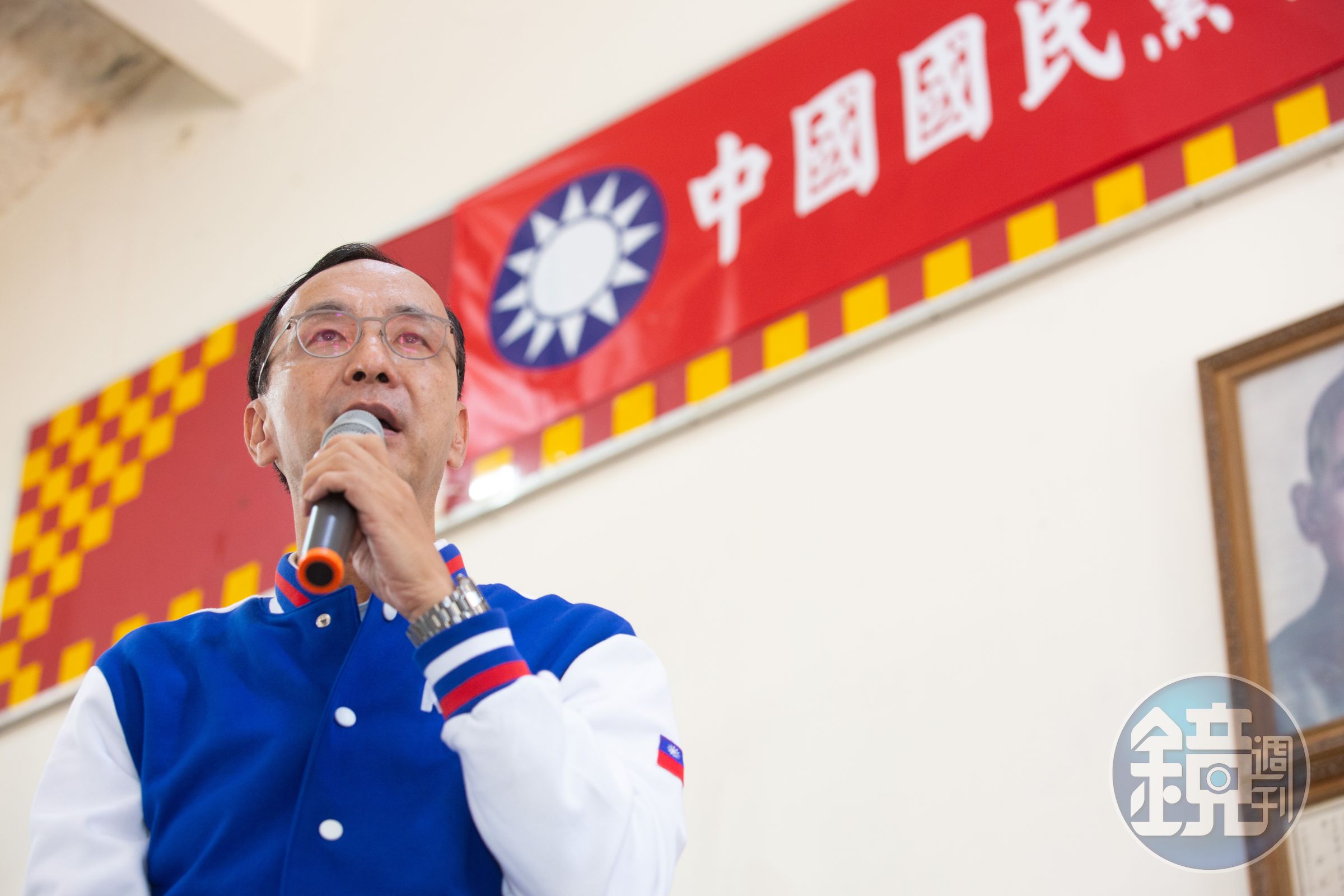 國民黨證實,決議依照黨工作規章,即日起解除跟許哲賓的勞僱關係。圖為國民黨主席朱立倫。(本刊資料照)
