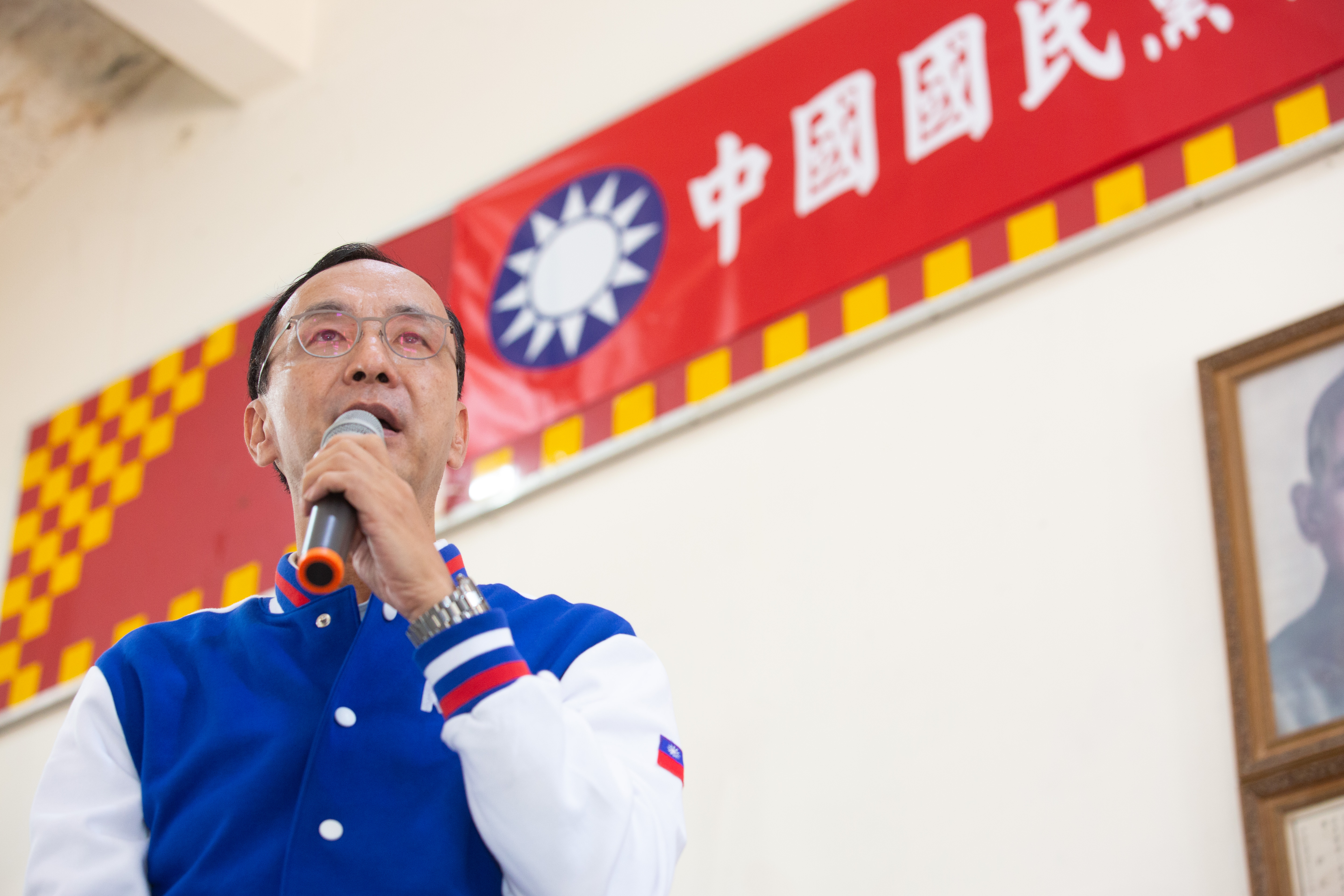 國民黨證實，決議依照黨工作規章，即日起解除跟許哲賓的勞僱關係。圖為國民黨主席朱立倫。（本刊資料照）