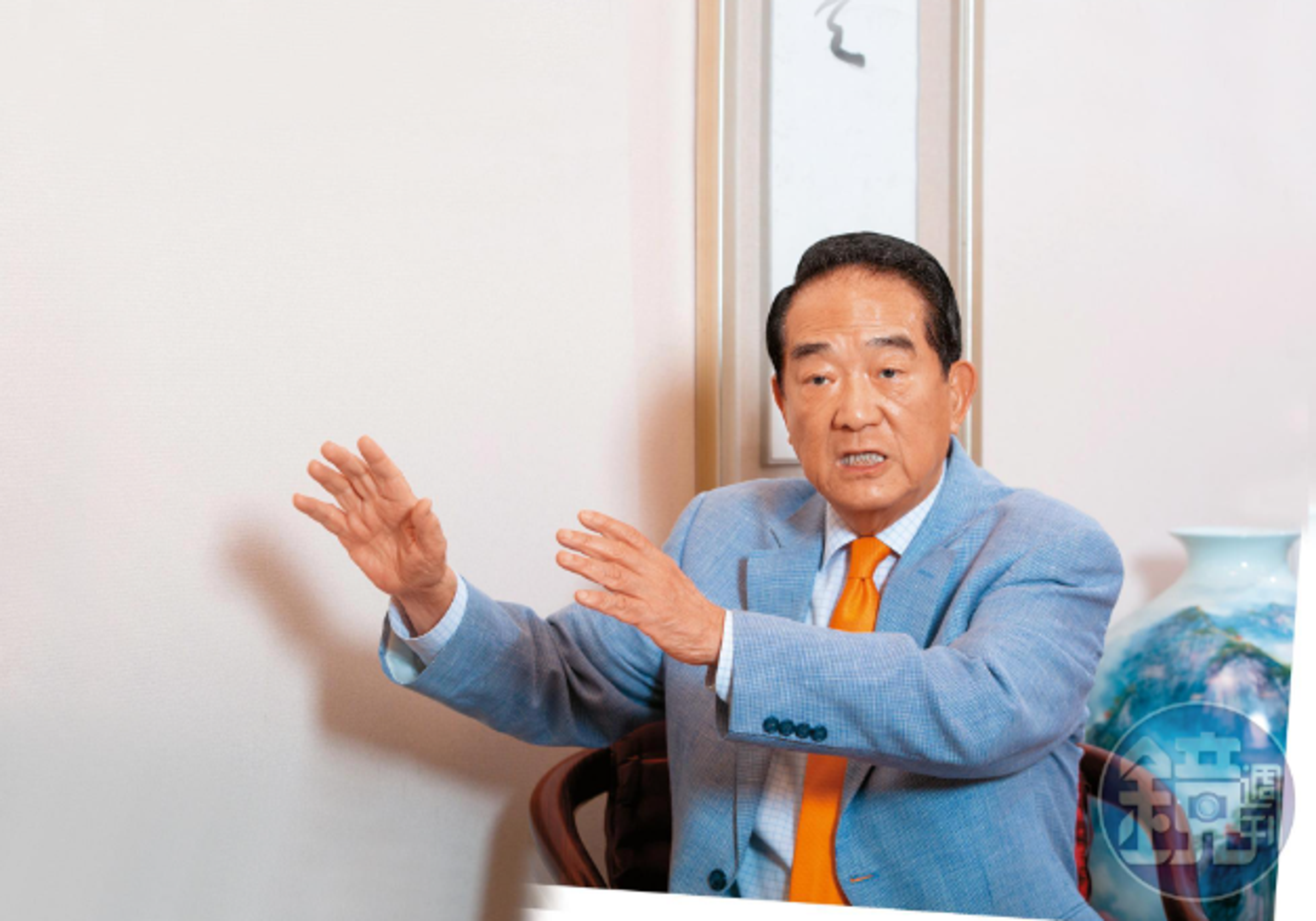 親民黨主席宋楚瑜日前出版新書,被外界認為是另類參與2024年大選。