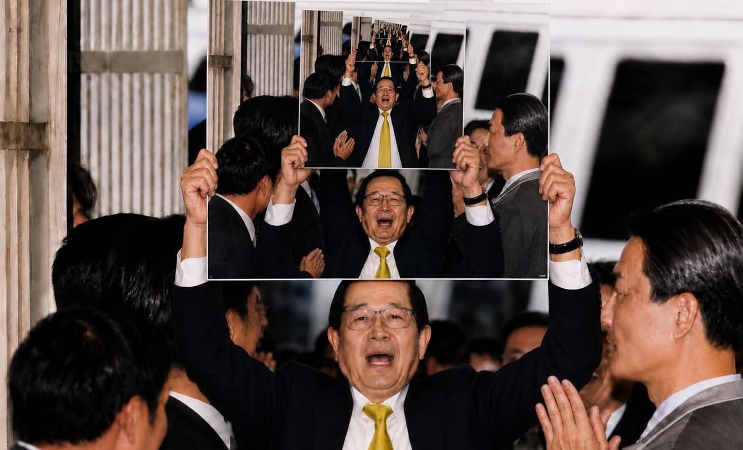 陳水扁在Threads上舉辦「第一屆阿扁AI哏圖大賽」,並祭出豐富獎品。(翻攝自陳水扁 @bian Threads)